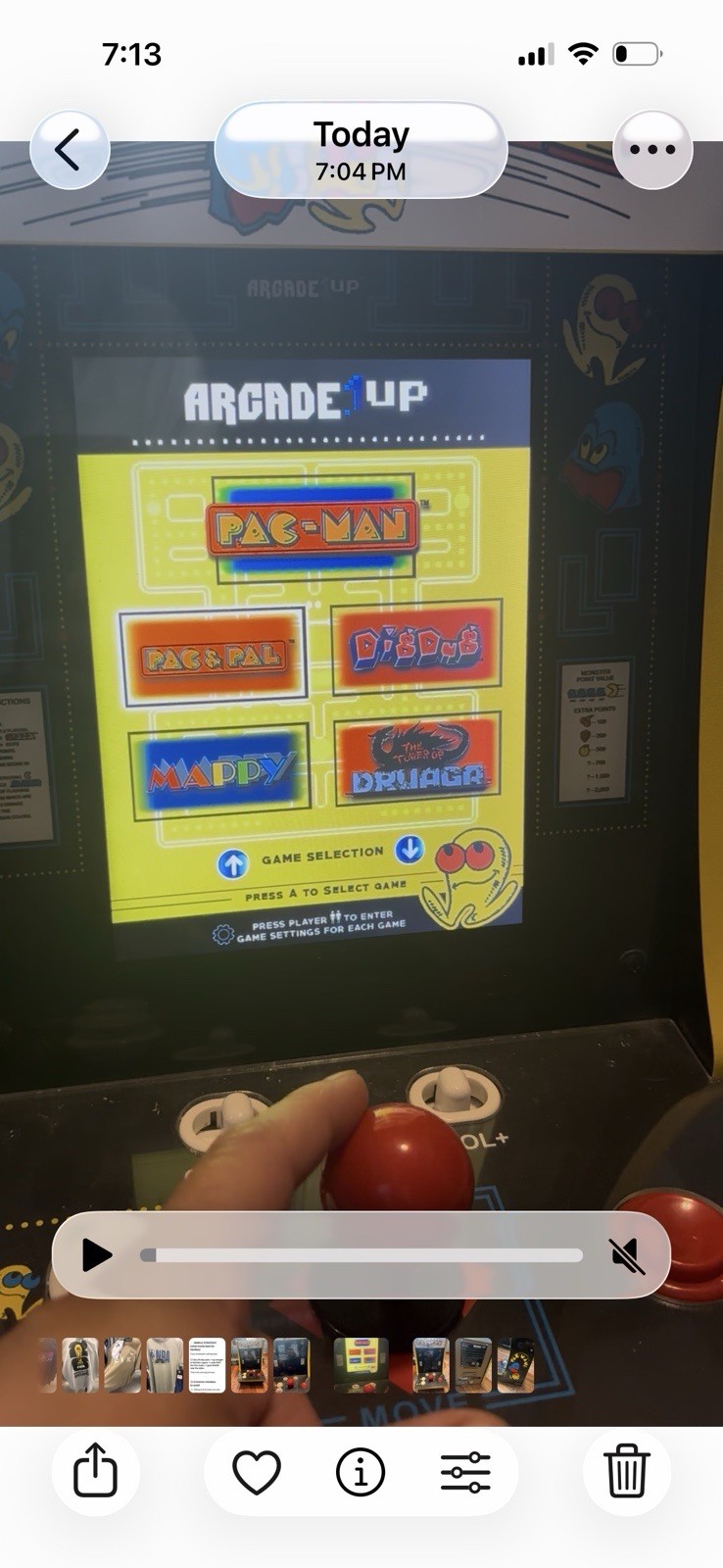 Arcade1Up Pac-Man Countercade 5-in-1 Tabletop Video Game