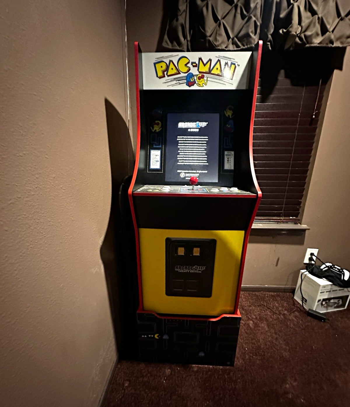 Arcade1Up Pac-Man Legacy Edition Upright Arcade Machine Cabinet (2020)