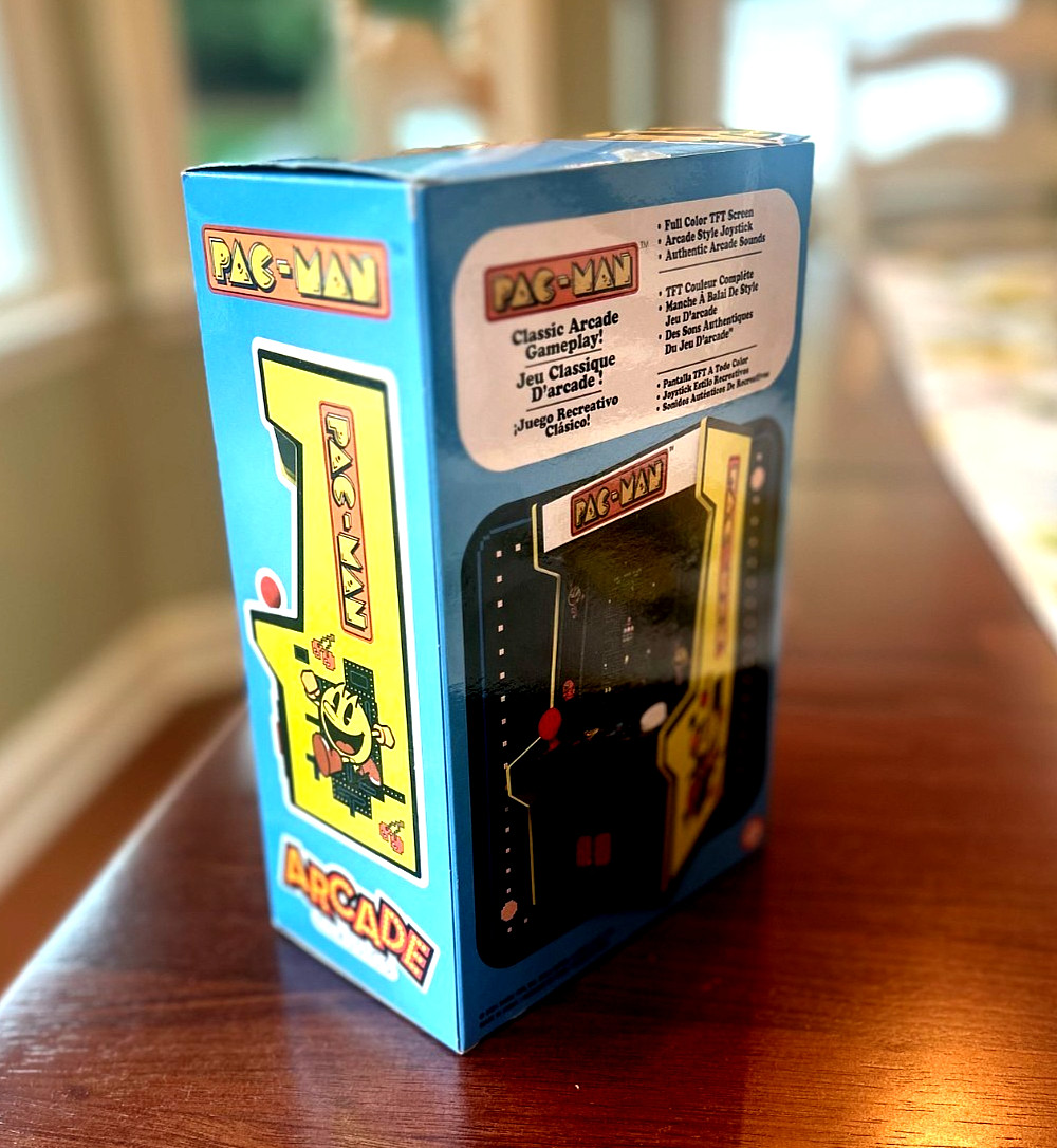 Basic Fun Pac-Man Arcade Classics Mini Arcade Game Color TFT Screen NEW Sealed