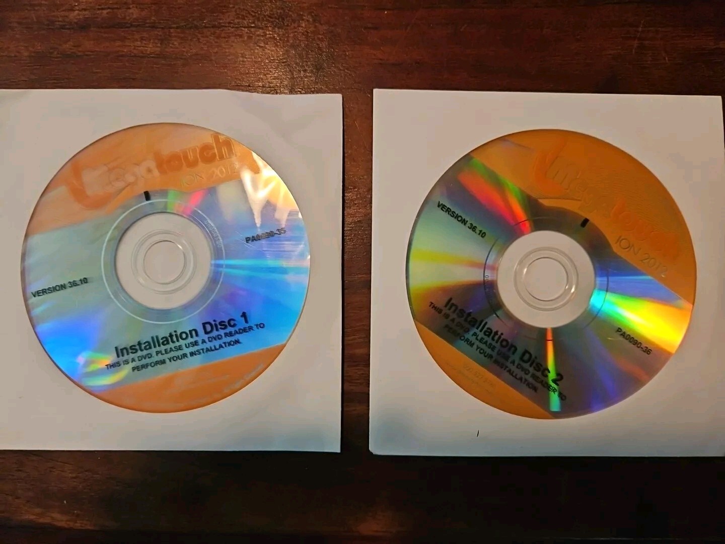 Mega Touch Ion Installlation Disk Ion 2012