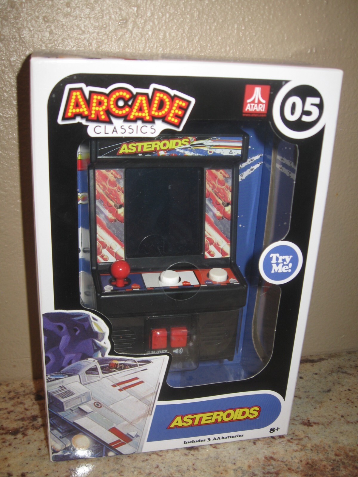 ASTEROIDS Arcade Classics #05 Retro Mini Handheld Video Game Brand NEW Sealed