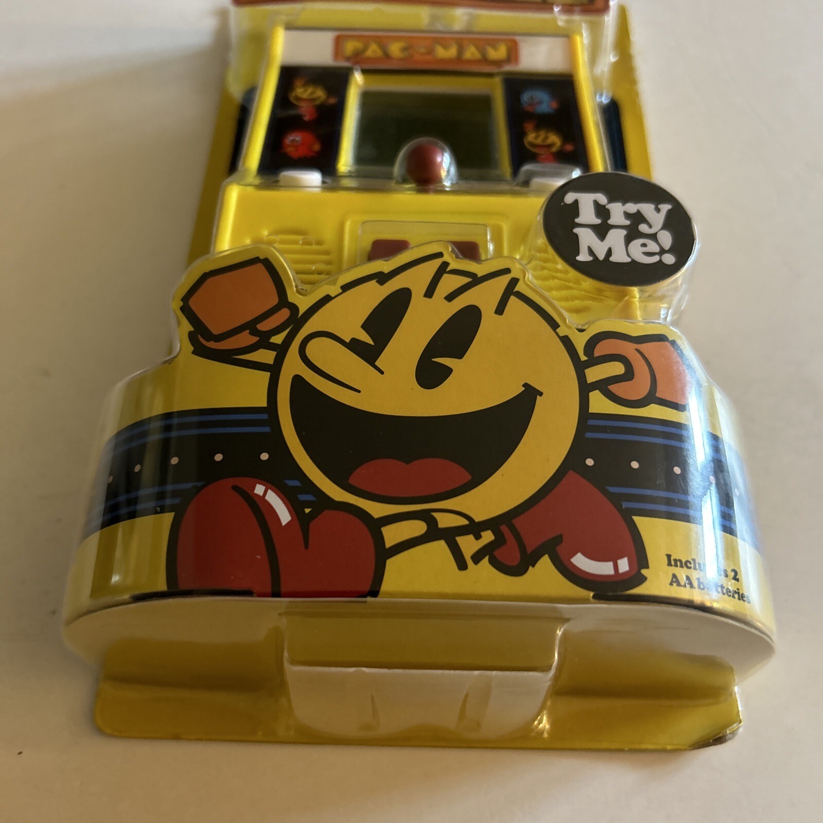Pac-Man Mini Arcade Game Pacman Machine TESTED AND WORKING