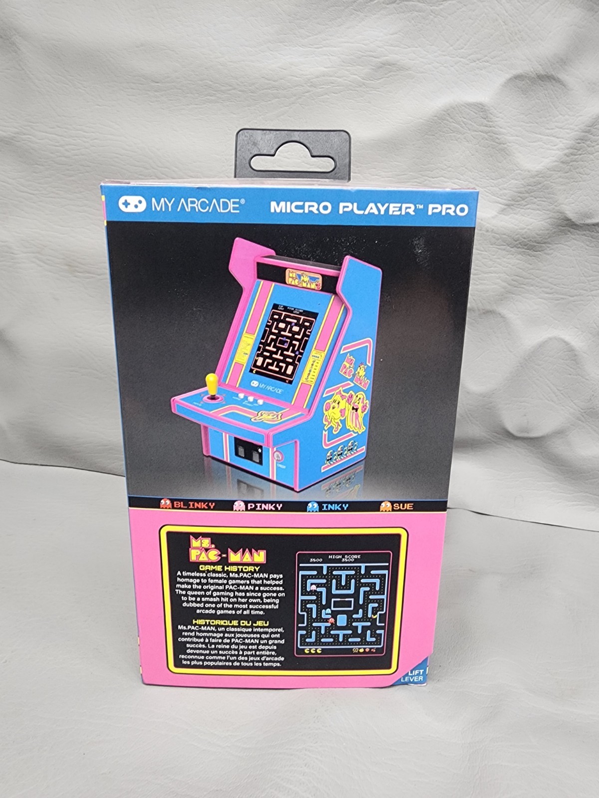 My Arcade – DGUNL-7009 MS. PAC-MAN Micro Player Pro Portable Retro Arcade NIB