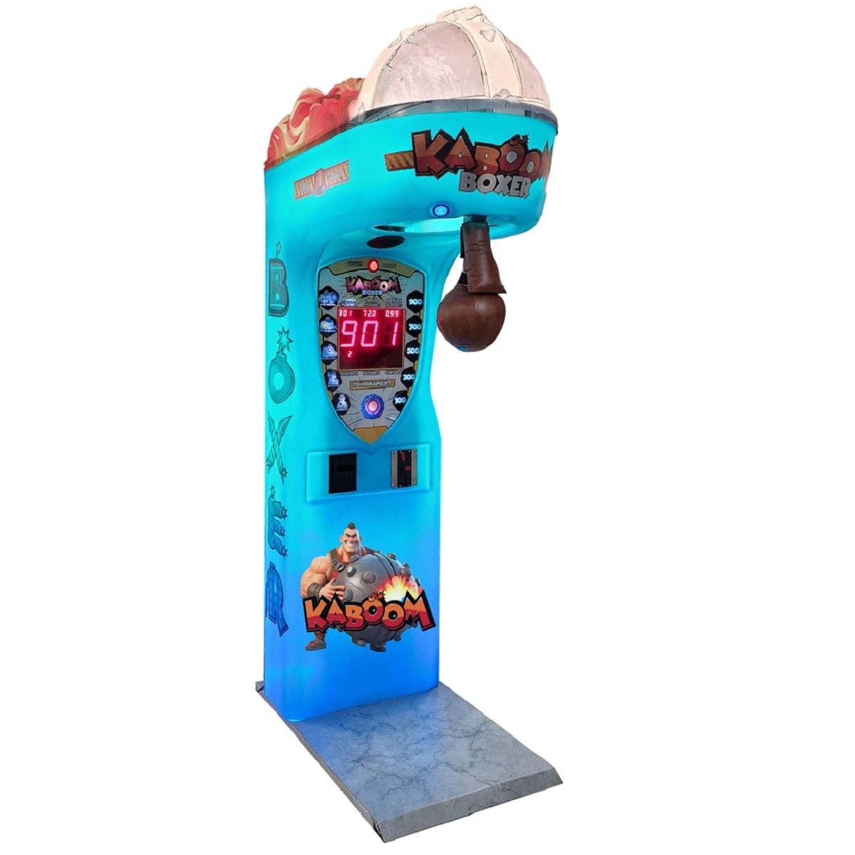 Kalkomat Boxer Boxing Machine Arcade Game – Kaboom