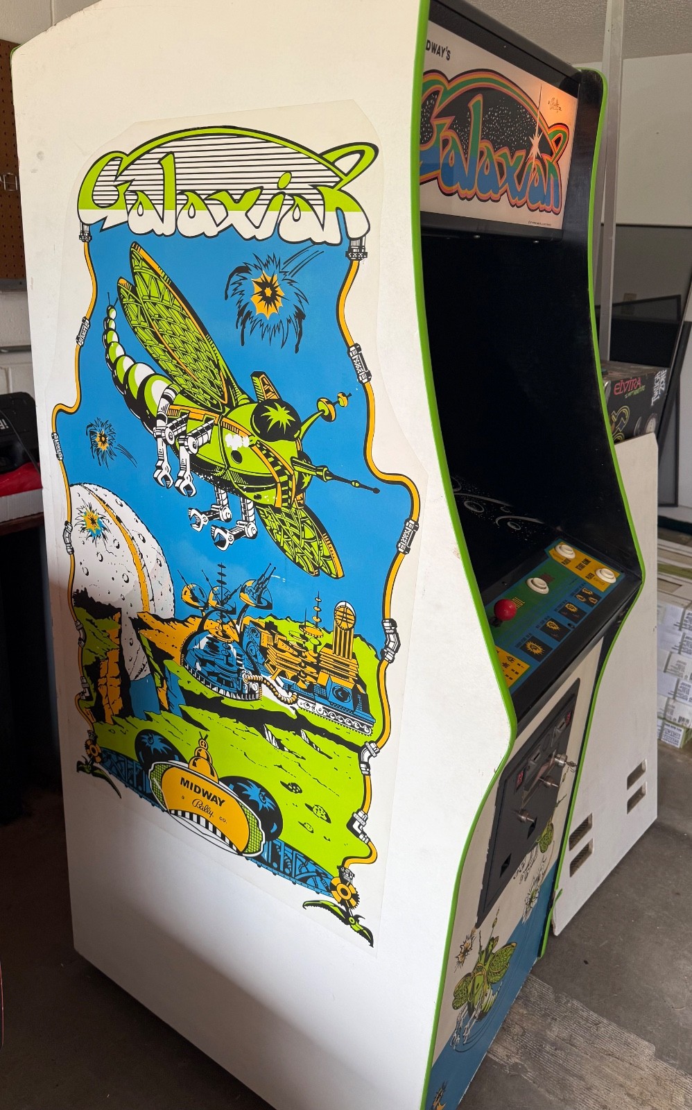 Galaxian Arcade Cabinet / Machine – All Original 1979