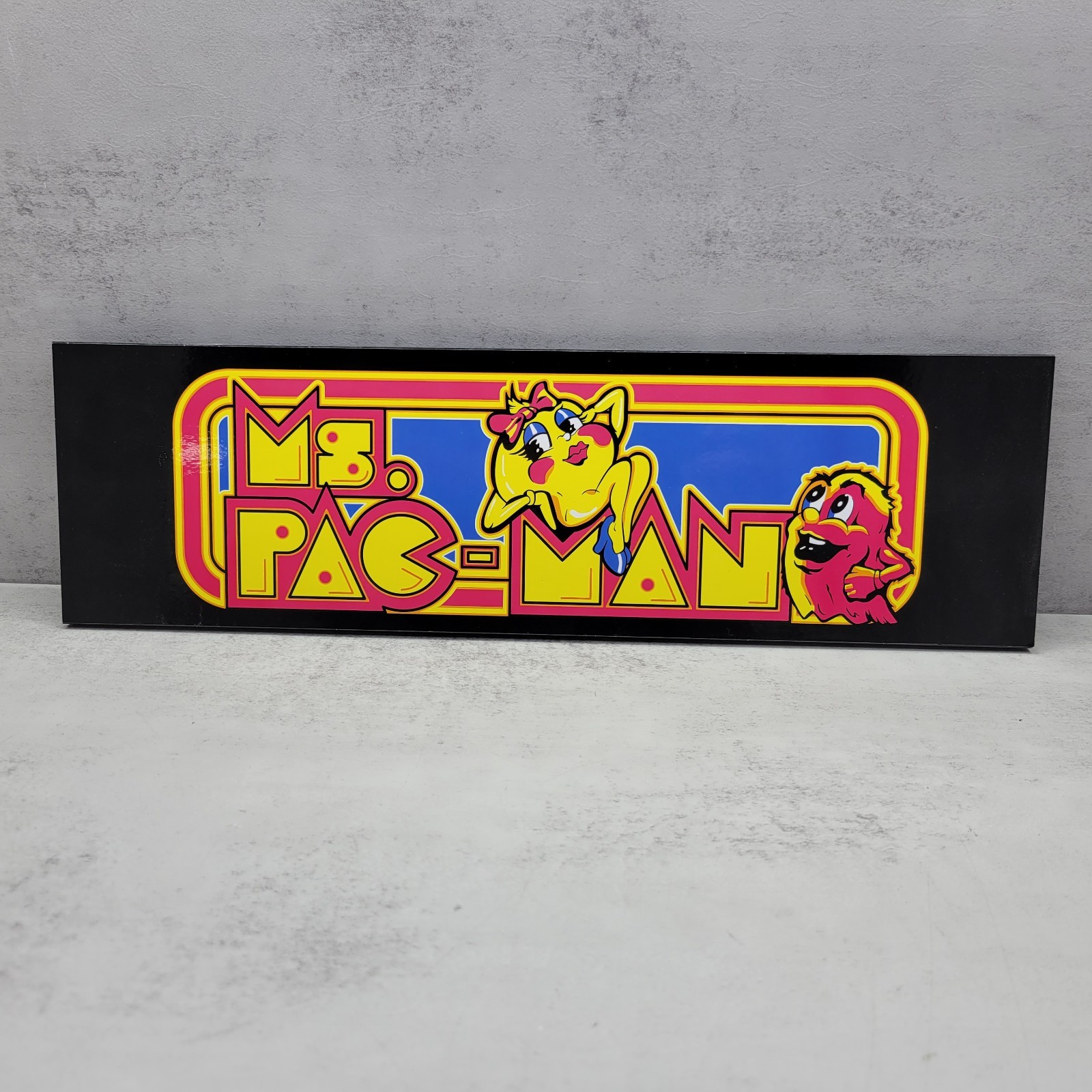 Arcade1Up Ms. Pac-Man Classic SE Marquee Part B OEM Replacement Panel Only™