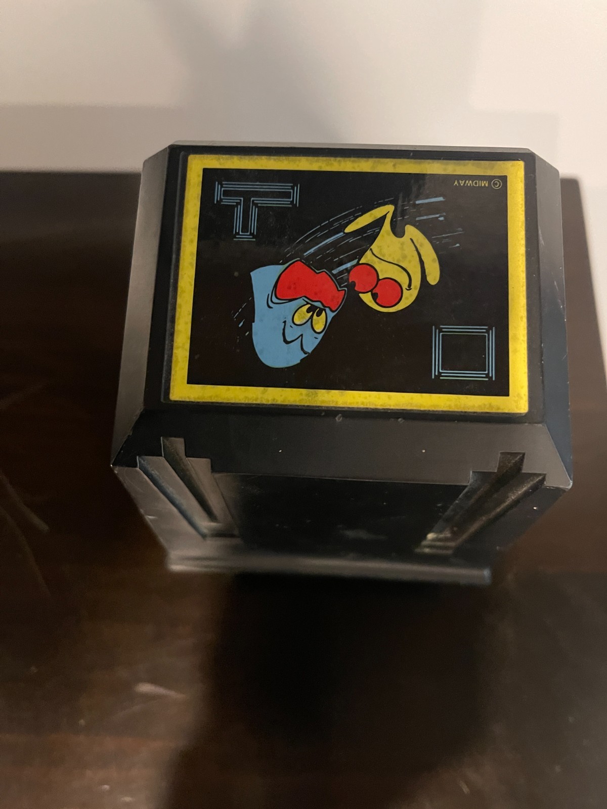 VINTAGE 1981 COLECO MIDWAY PAC MAN TABLE TOP MINI VIDEO ARCADE GAME TESTED WORKS