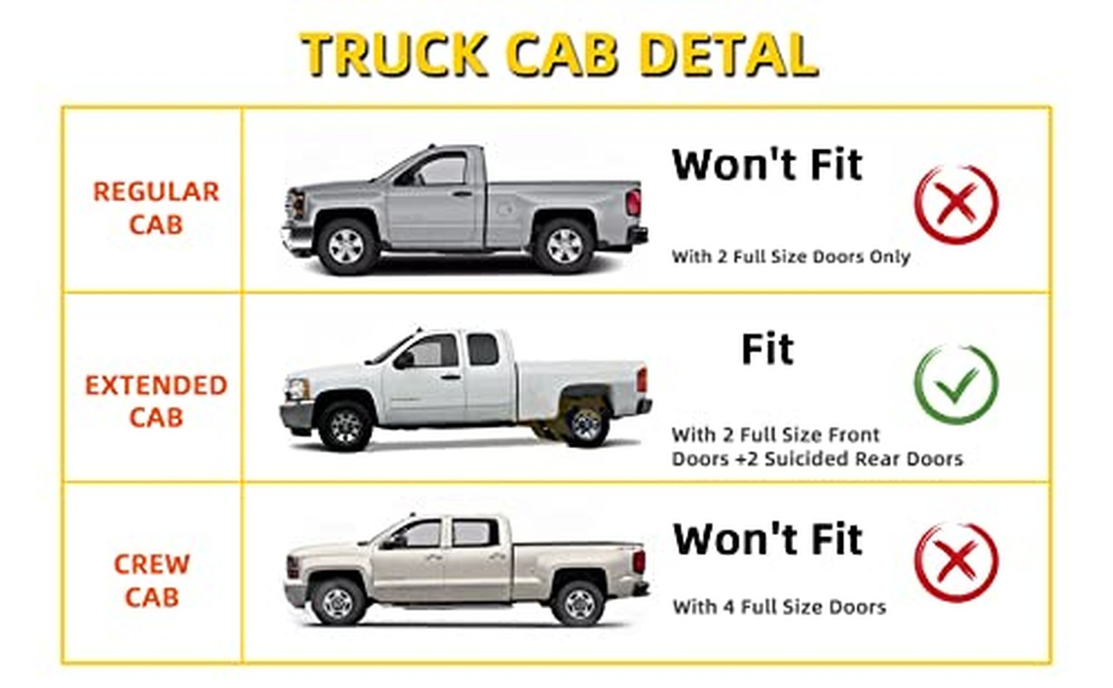 Window Visor Rain Guards Compatible with 1988-2000 Chevy GMC C10 C1500 C2500 …