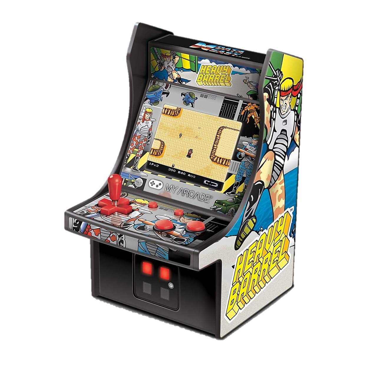 My Arcade Micro Player Mini 4 inches (W) x 6 (L) x 2 (H), Multi