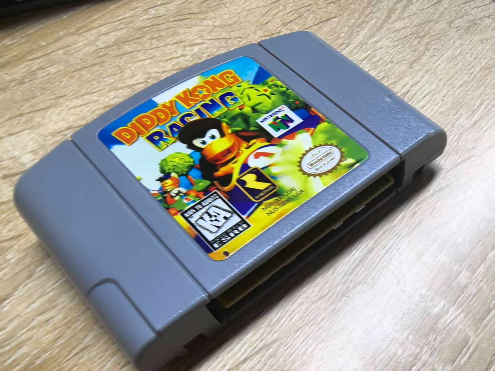 DIDDY KONG RACING USA NTSC Version 64 Bit Console N64 Video Games Cartridge