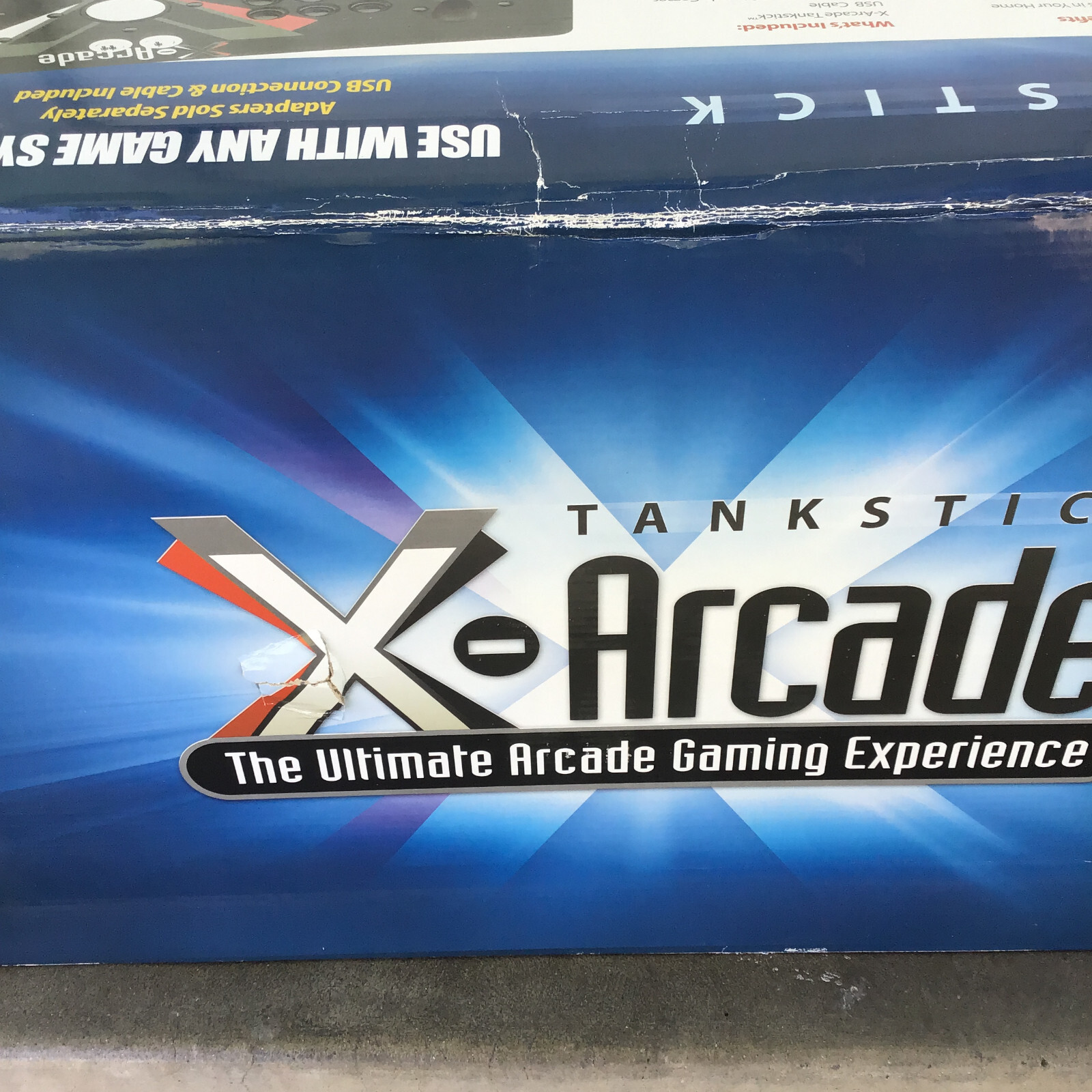 X-Gaming X-Arcade Tankstick 2 Player w/Trackball Includes Original Box