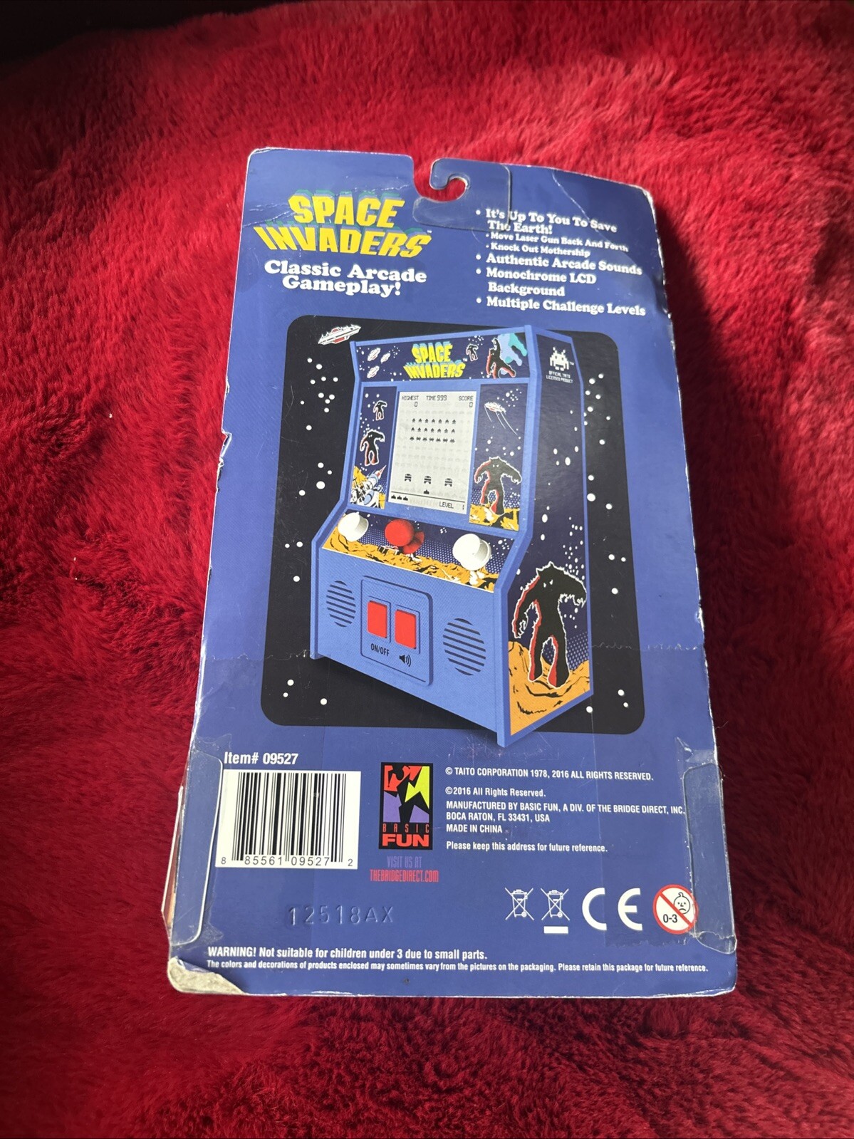 Taito – Space Invaders Retro Mini Video Arcade Game Machine 2016 Tested