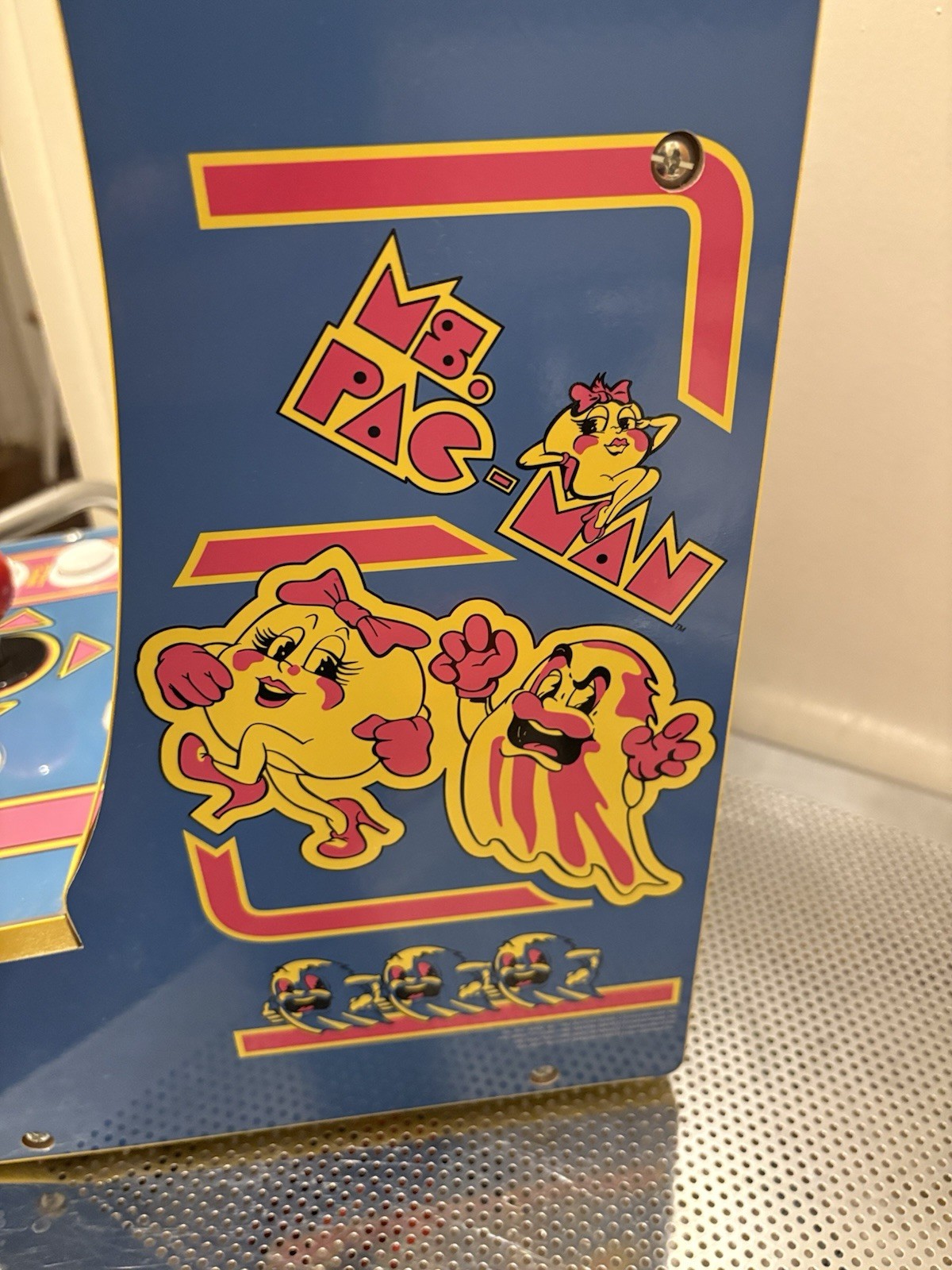 Ms Pac-Man Tabletop Arcade 16″ 4 Games In 1 Galaga Pac-man Plus WORKS GREAT