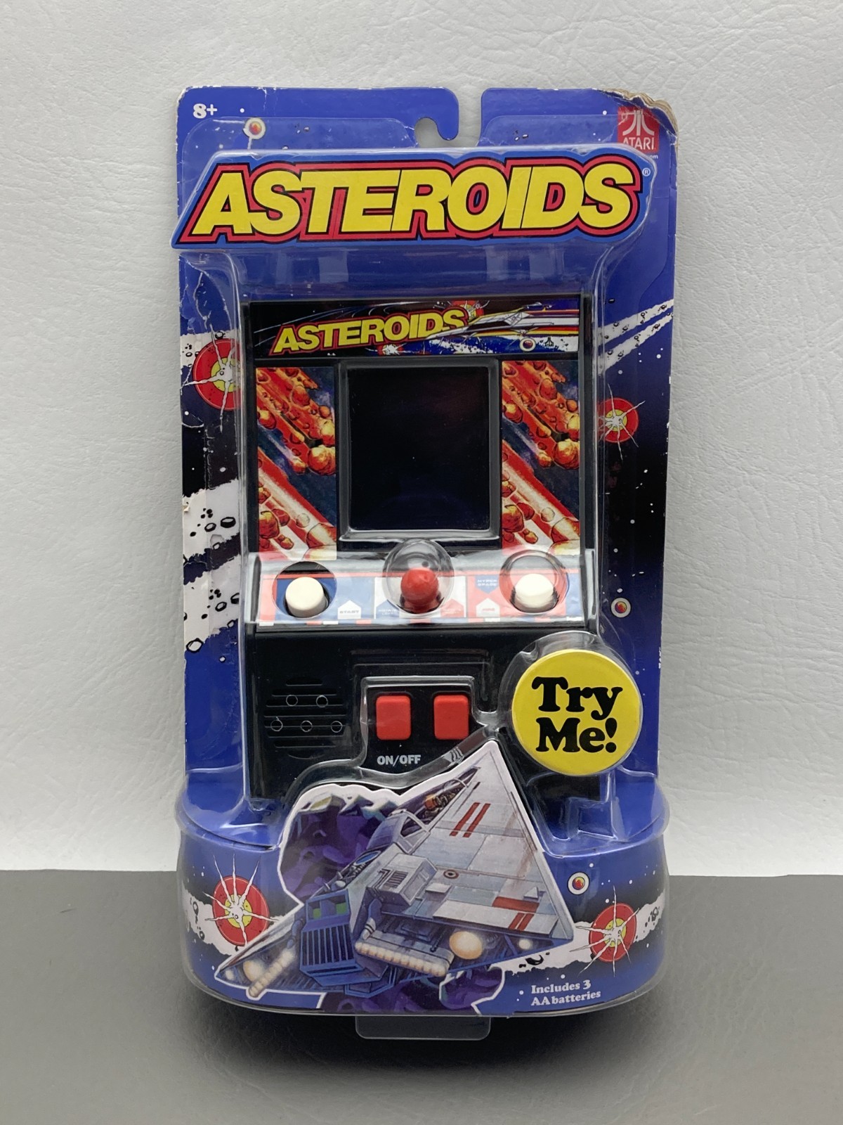 New Asteroids Basic Fun 2017 Handheld Electronic Mini Arcade Brand New Sealed
