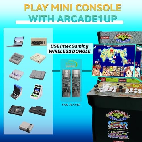 Switch Fighting Stick for Arcade1Up Cabinet, Play Your Switch Arcade Stick on