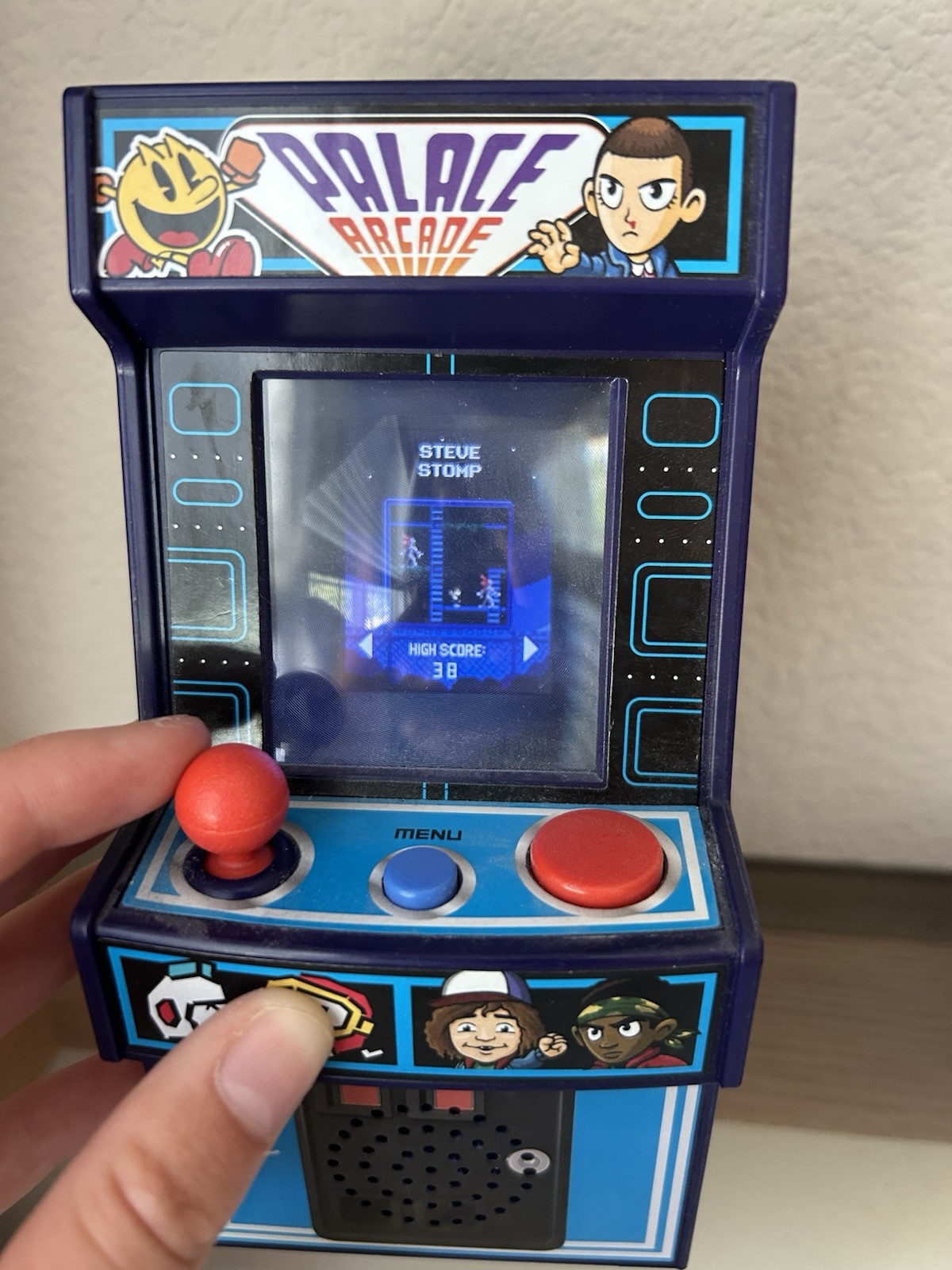 2018 BANDAI Namco STRANGER THINGS Mini PACMAN Dig Dug 20 Game PALACE ARCADE Unit