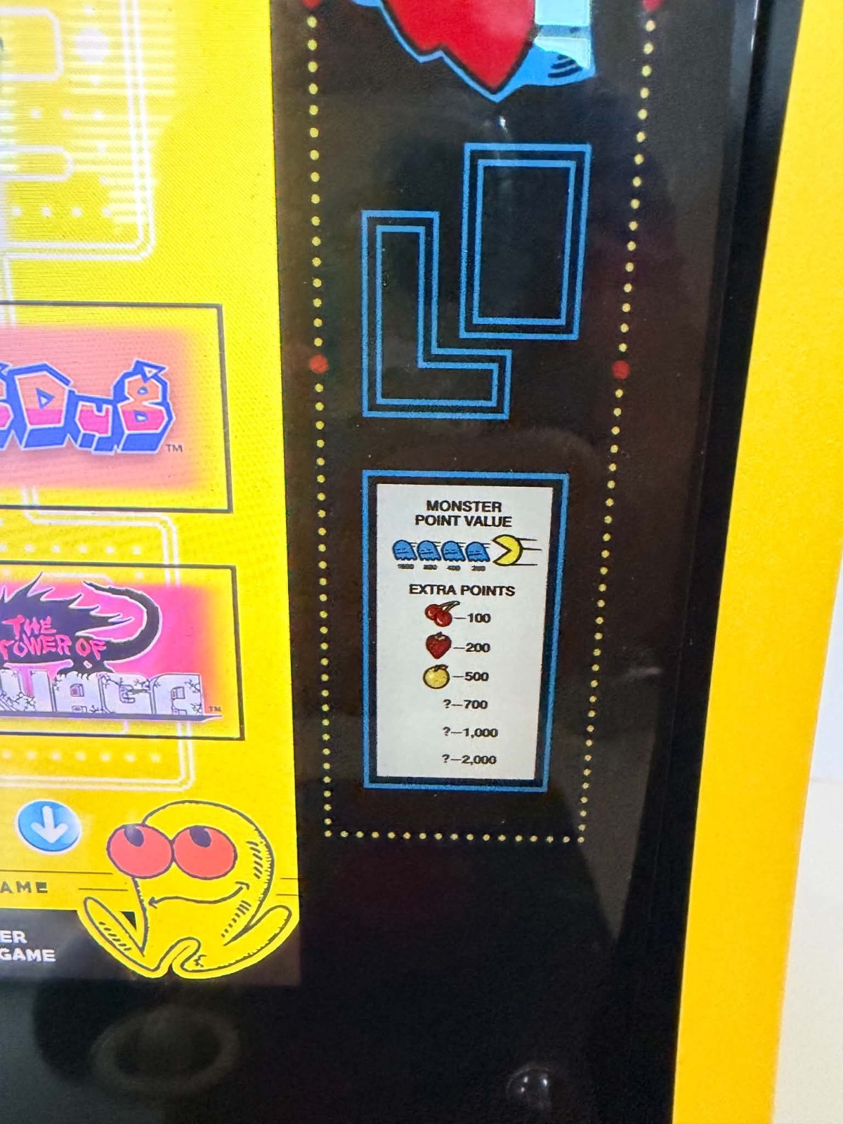 Arcade1Up Pac-Man Countercade 5 Game Tabletop Arcade Tested Works Dig Dug Mappy