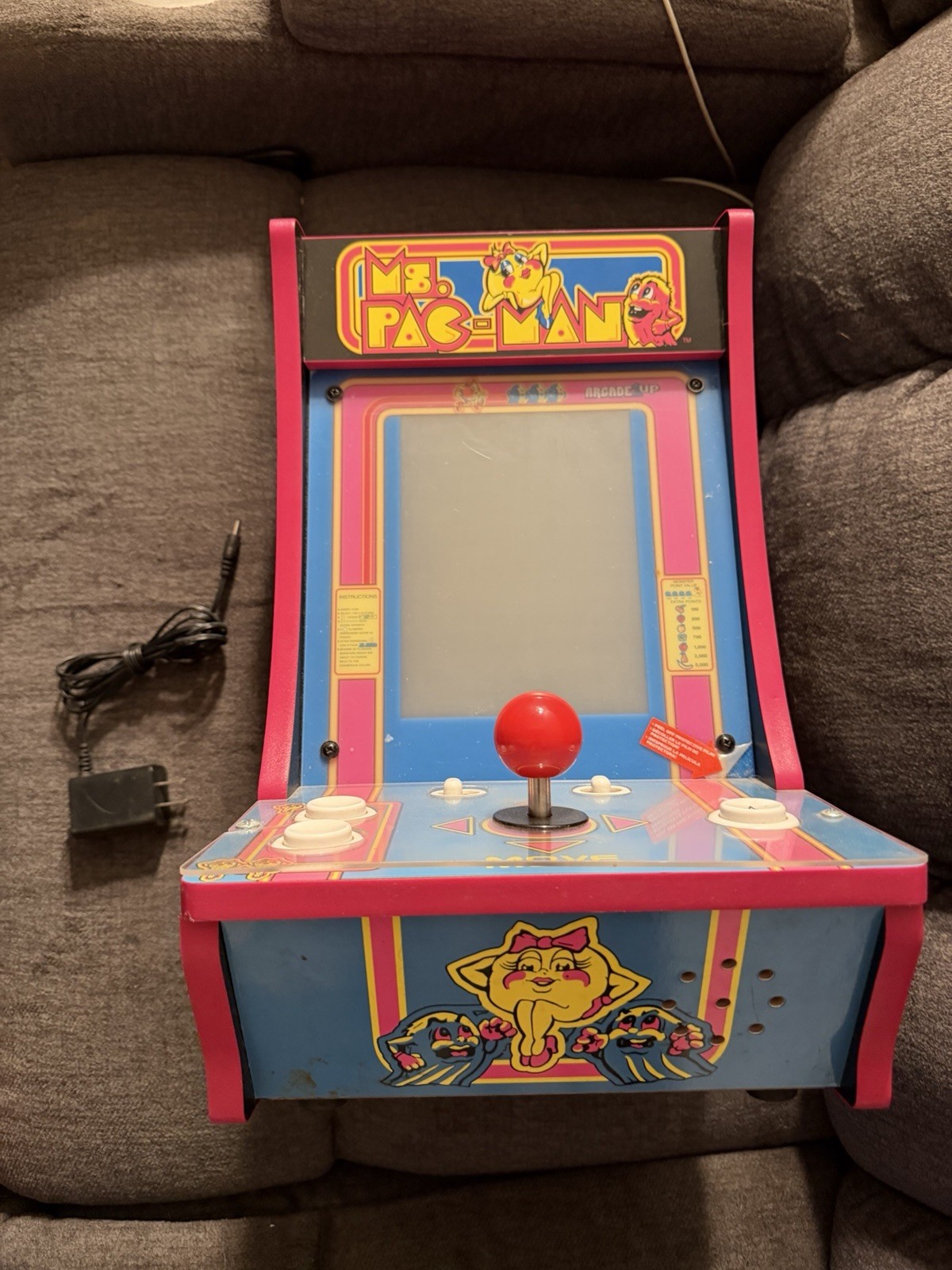 Arcade1Up Ms. Pac-Man Countercade Mini Arcade Machine
