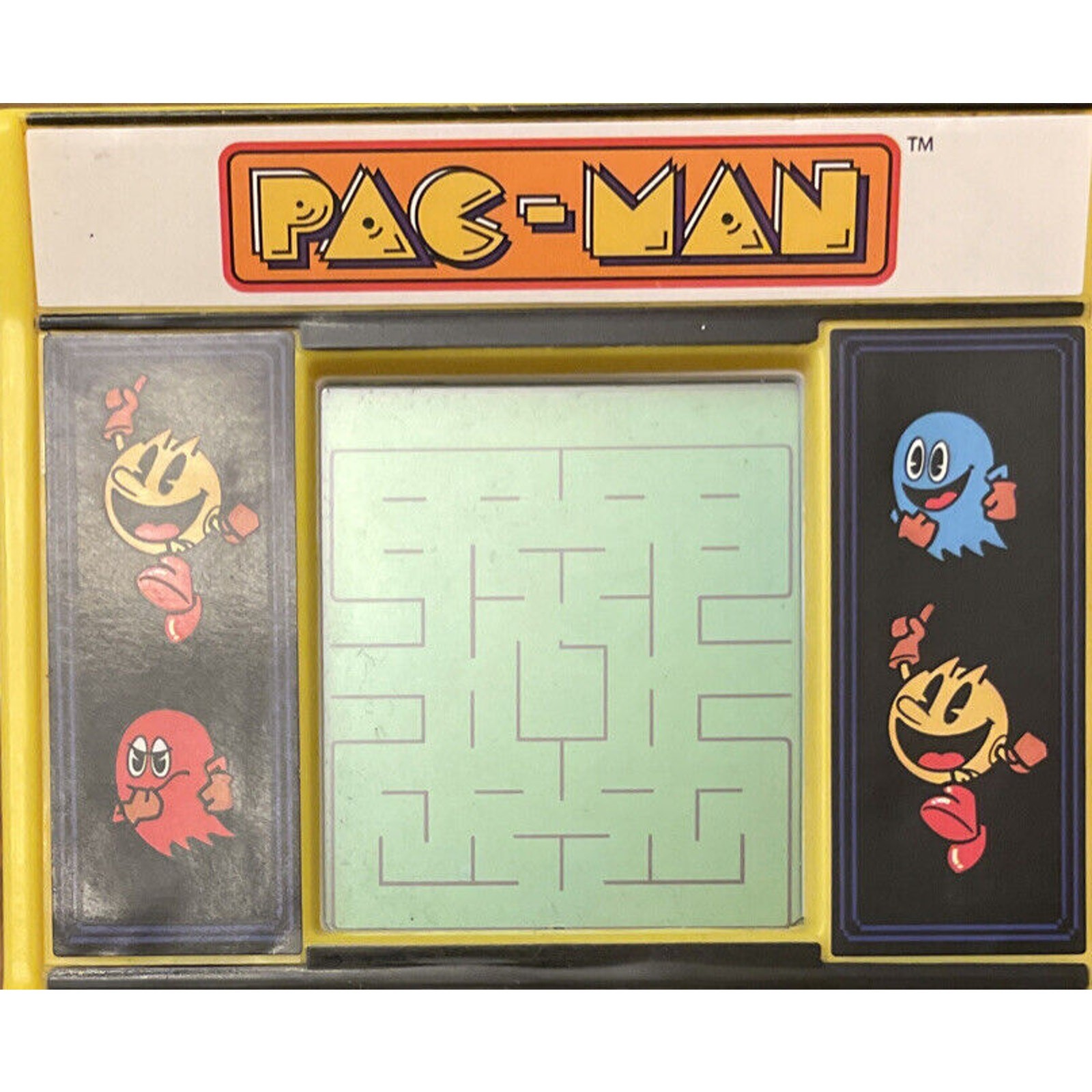 PAC-MAN Handheld Mini Arcade Machine Bandai #09521- Tested & Working