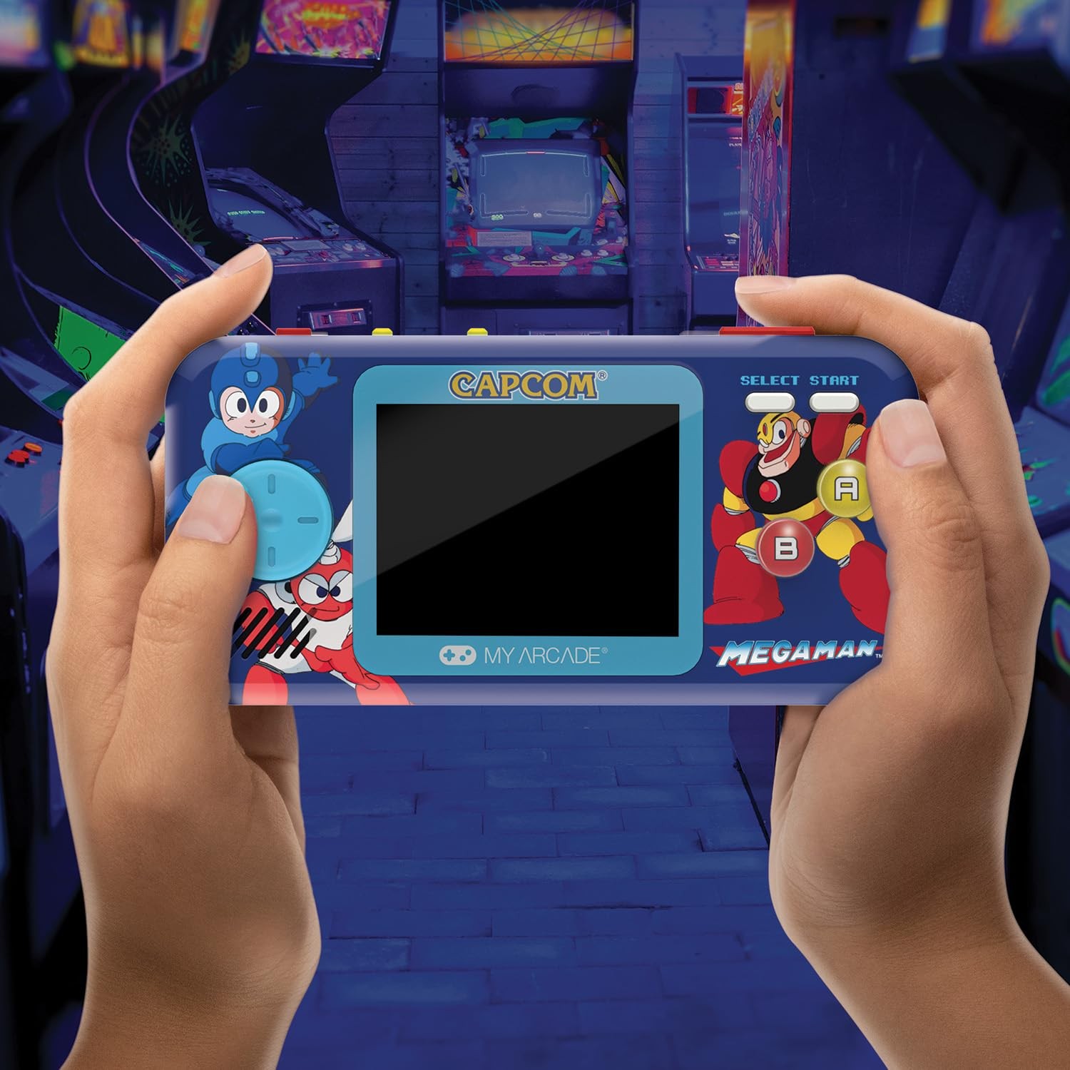 My Arcade Megaman Pocket Player Pro: Mega Man 5,75 x 6,75 x 5,5 Zoll, Multi