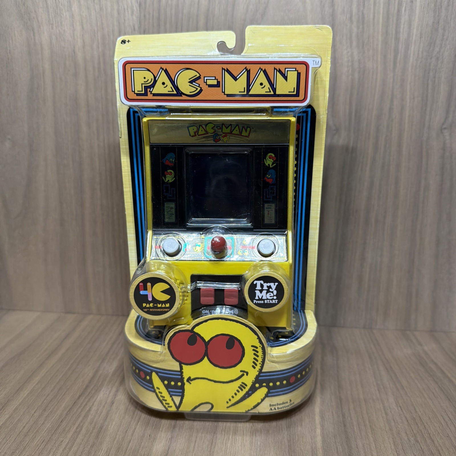 Pac-Man Classic Arcade Handheld 40th Anniversary Basic Fun! – New