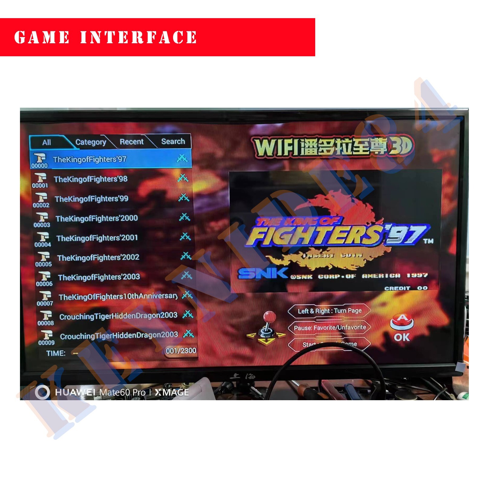 23000 Games 3D WiFi Retro Game Arcade Pandora’s Box Console Double Stick HD