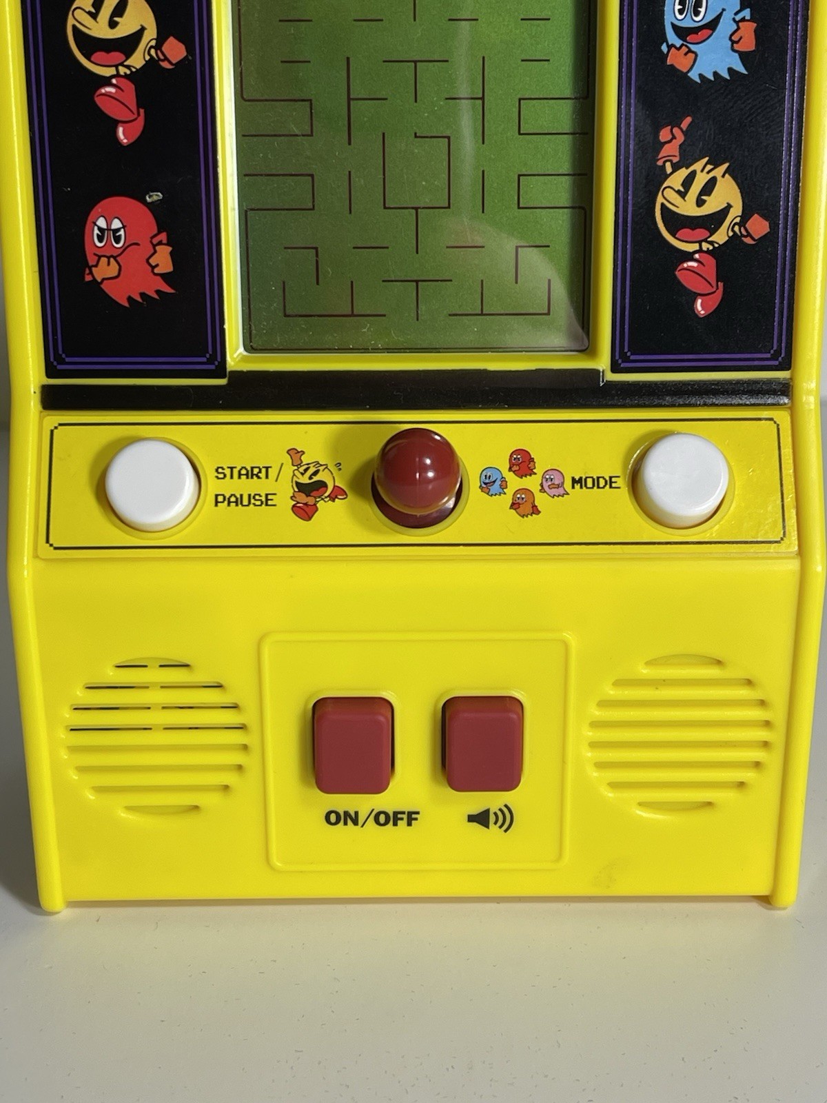 Vintage 1983 Pac-Man Hand Held Mini Arcade Style Game Bandai Namco 09521 Tested