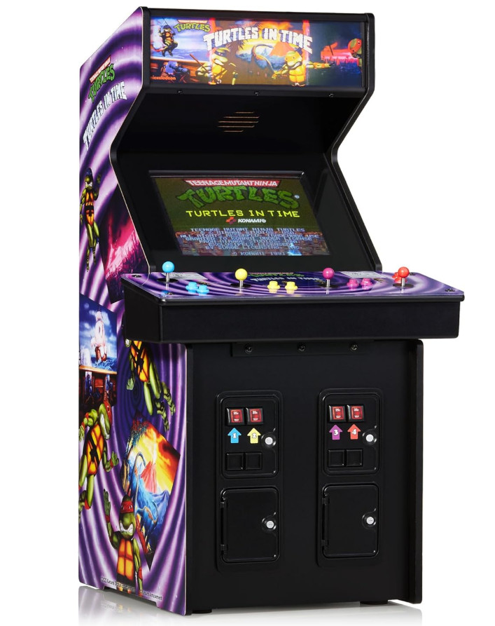Numskull Quarter Arcades – TMNT Turtles in Time Mini Arcade – 1/4 Scale