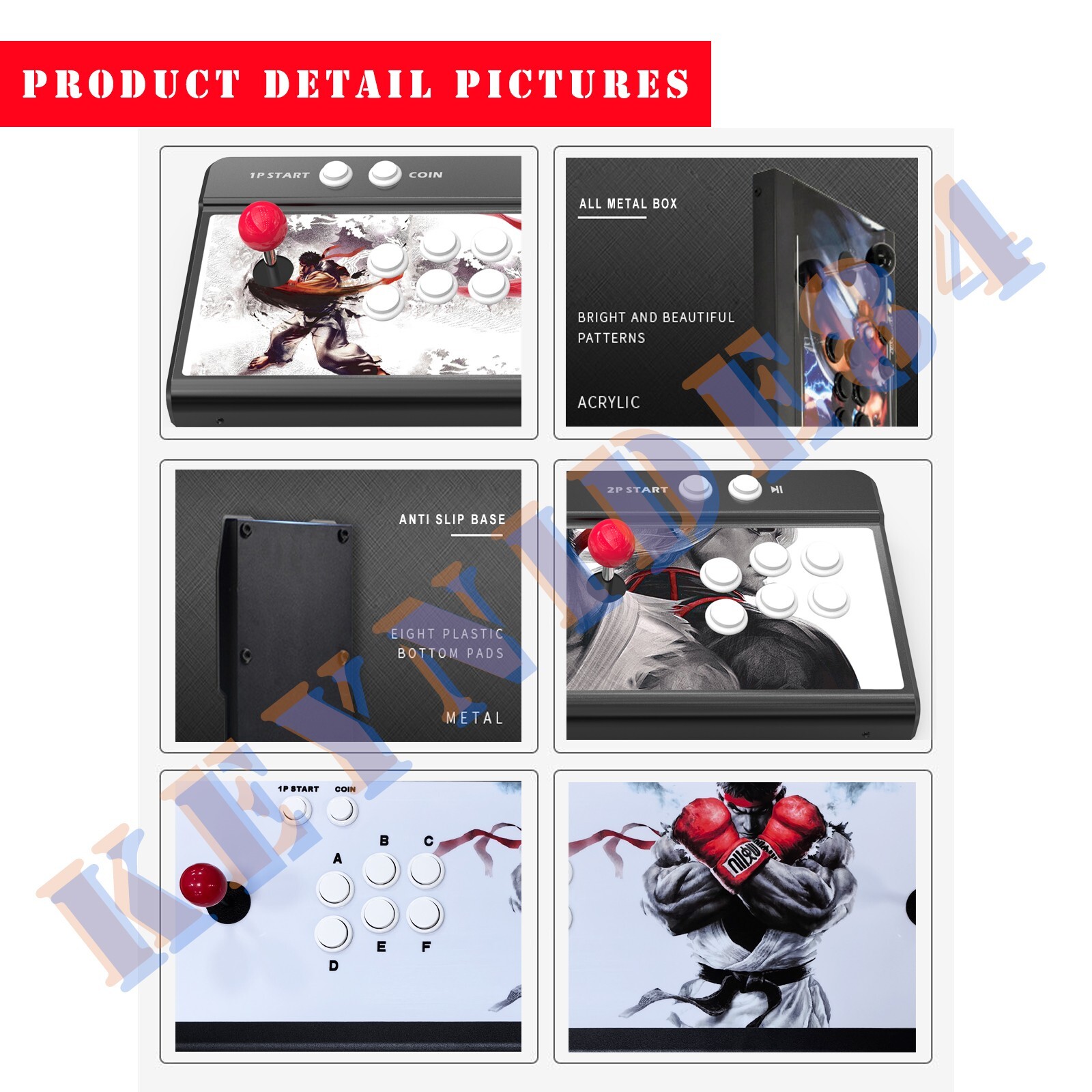 NEW 20000 Games Double Sticks Pandora Box ALL Metal Lengthen 3D WiFi Retro Game