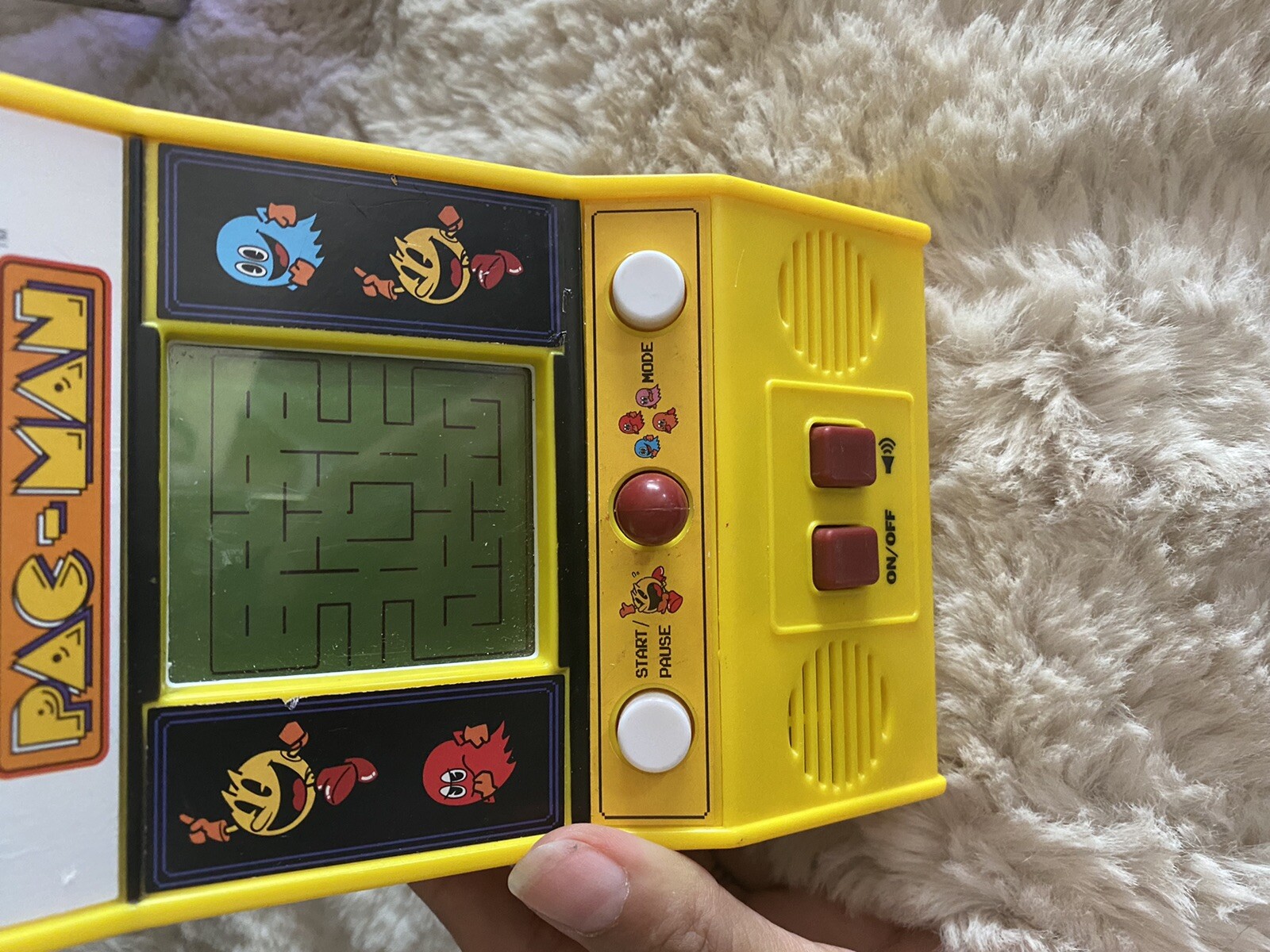 Used PAC-MAN MINI ARCADE GAME MACHINE CLASSIC GAME PLAY NEW SEALED RETRO FUN