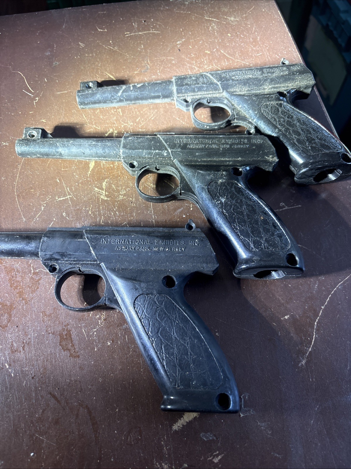 International Exhibits Inc. Asbury Park N.J. Concession Game Toy Guns