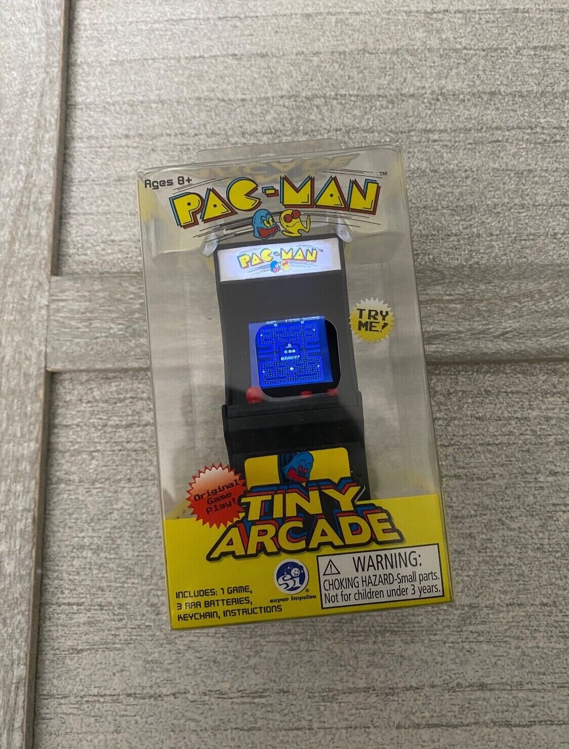 BRAND NEW IN-BOX | Set of 2 BANDAI NAMCO Mini Arcade Games ‘Pacman’ and ‘Tetris’