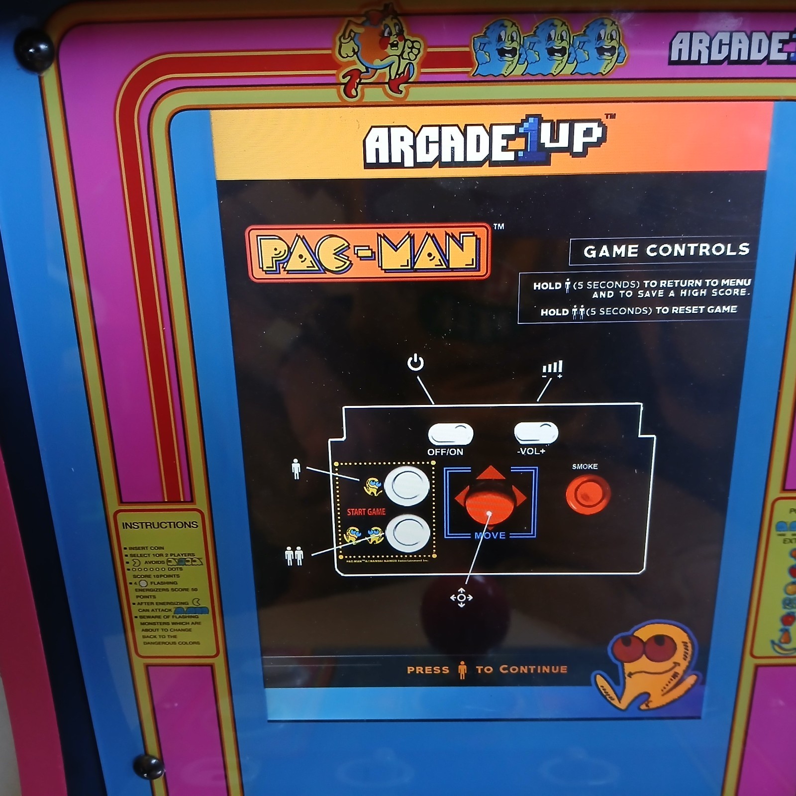Pac-Man & Rally X 1up arcade 40th anniversary ARCADE GAME Countercade