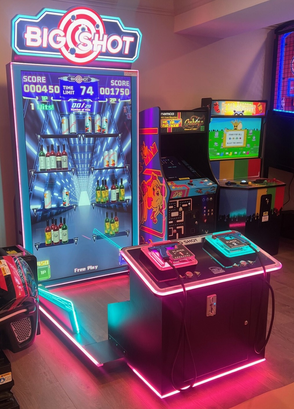 BIG SHOT ARCADE MACHINE by JET GAMES 2023 (Excellent Condition) *RARE*