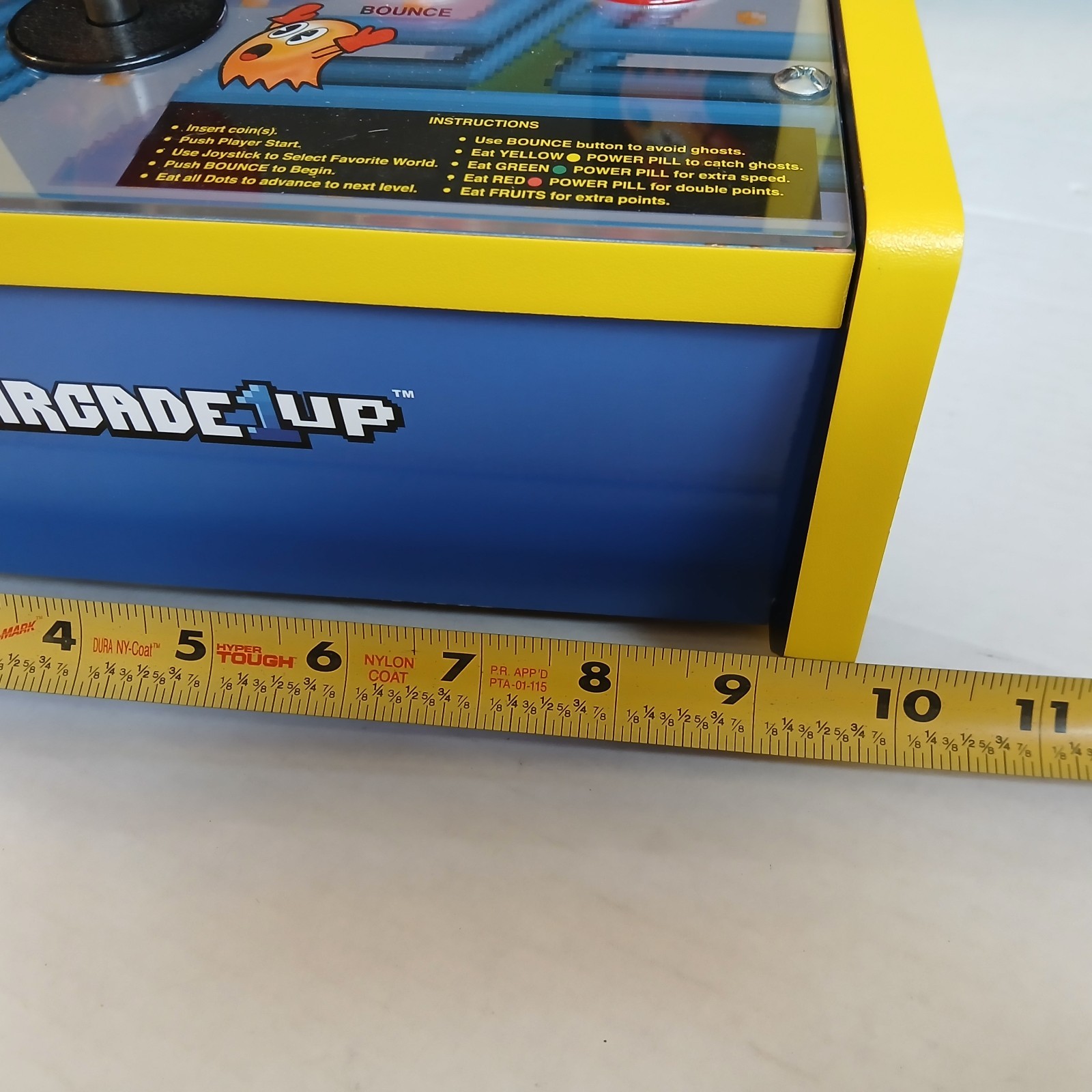 Arcade1Up 8″ Pac-Man 5-in-1 Countercade Arcade Machine Mania Dig Dug Galaga 88
