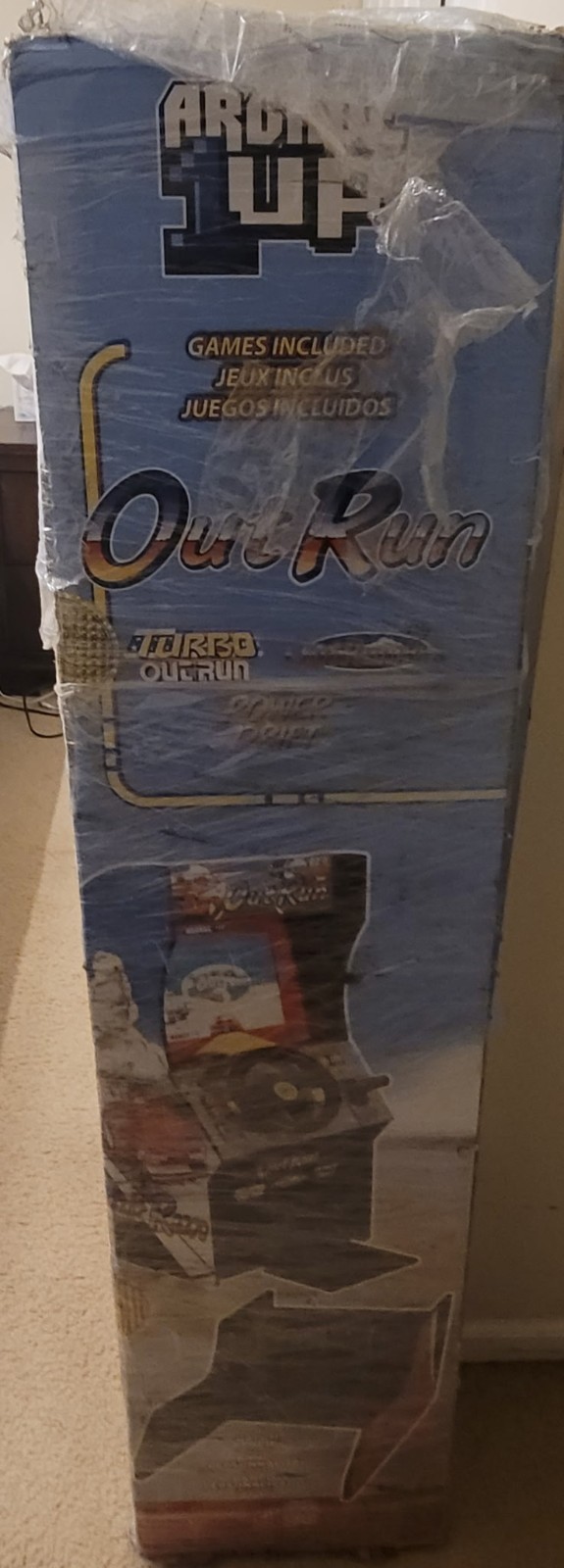 NEW! Arcade1up – OutRun (Sit-down) RARE GOLD SEALED! Arcade 1up Out Run 1up Game