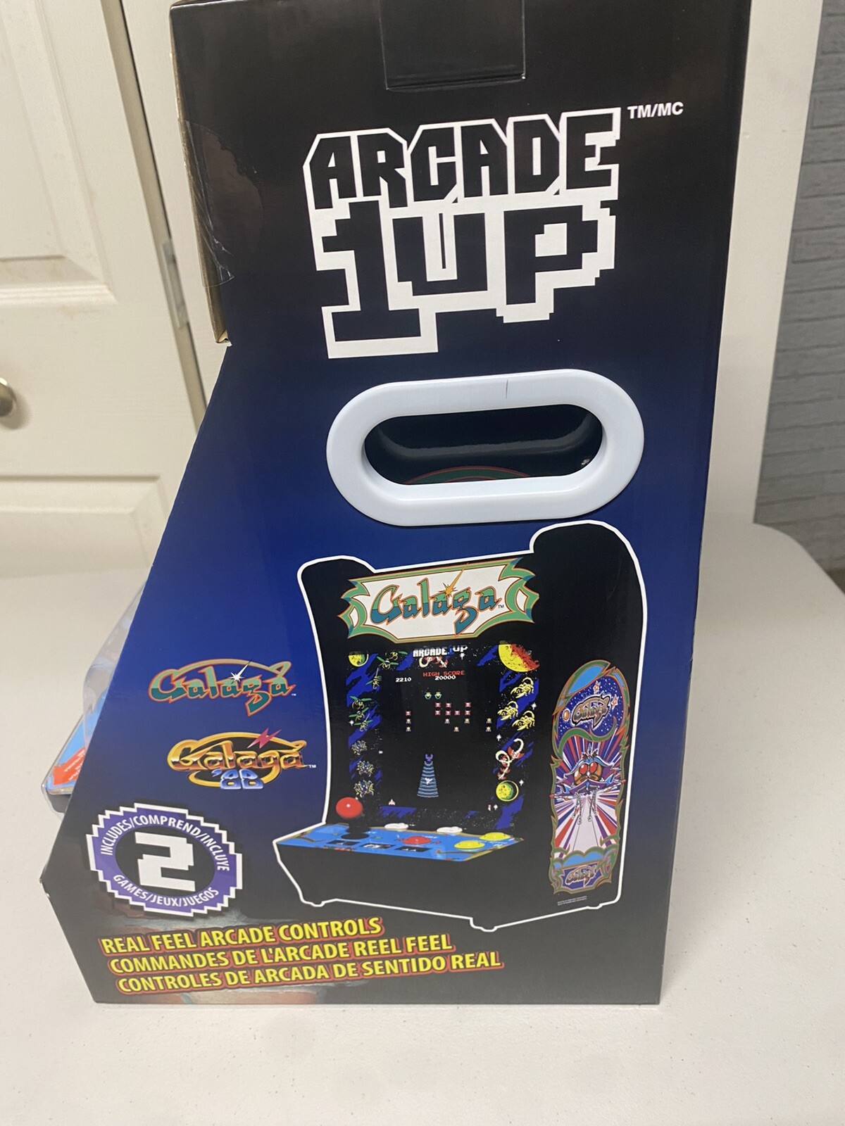 Arcade1Up Galaga Galaxian CounterCade 18.5”-BRAND NEW!