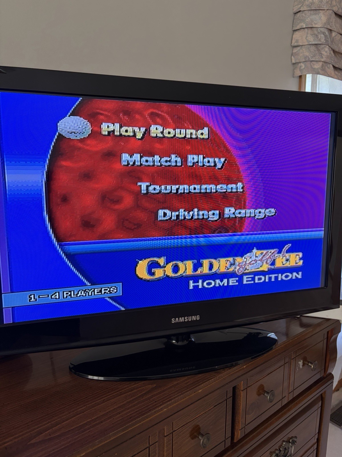 Golden Tee Golf Home Edition Plug & Play TV Arcade Golf Game Radica 2005 TESTED