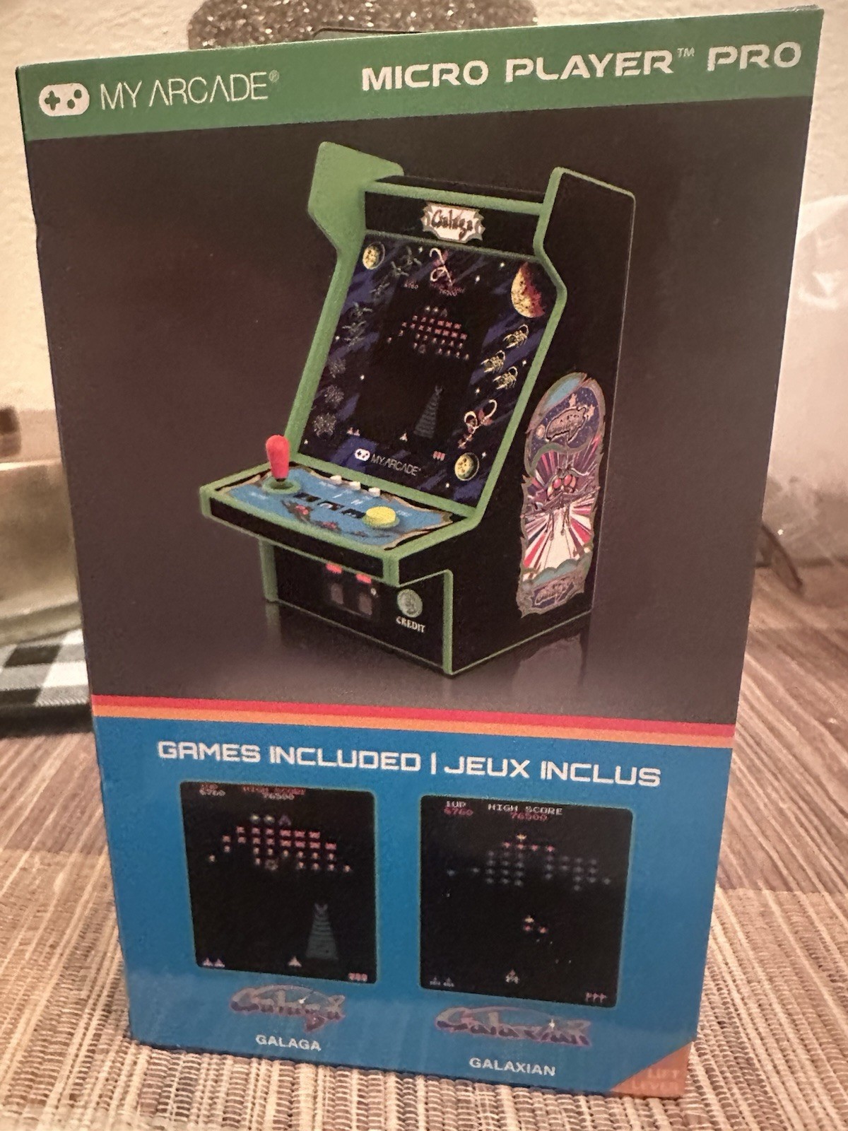 My Arcade DGUNL-4195 Galaga/Galaxian Micro Player Pro Portable Retro Arcade