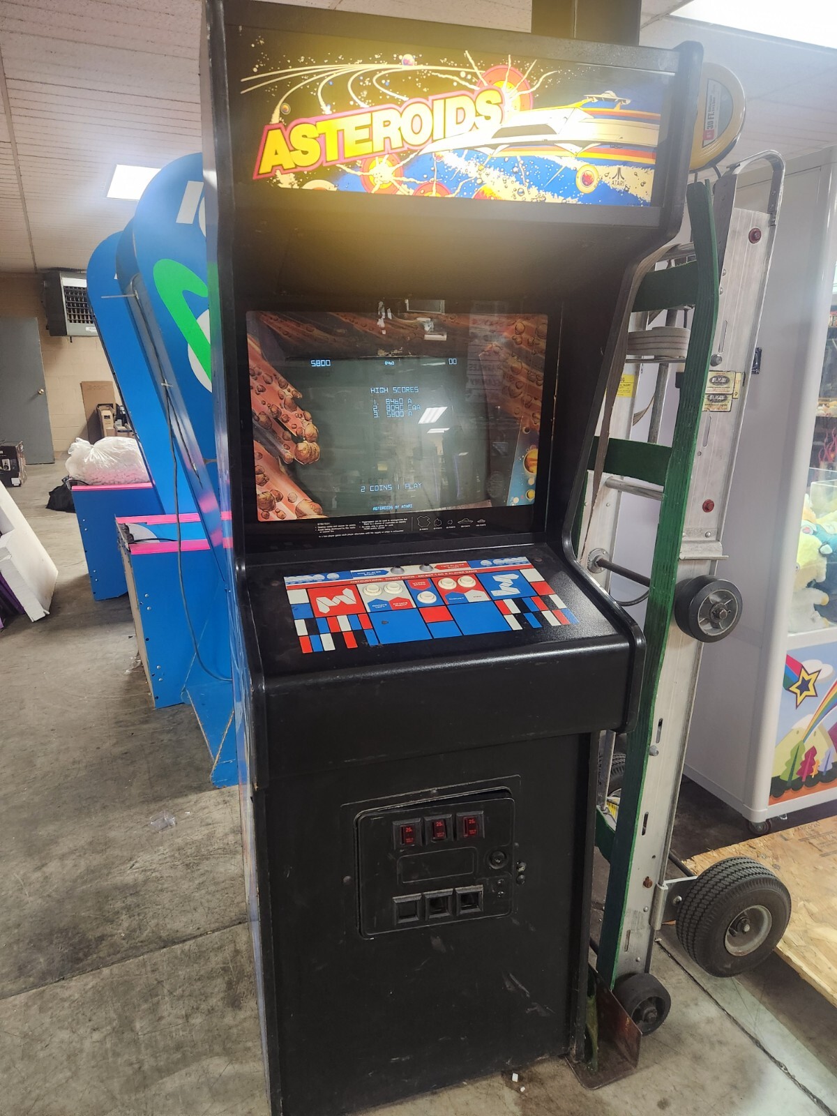 Asteroids Arcade Game