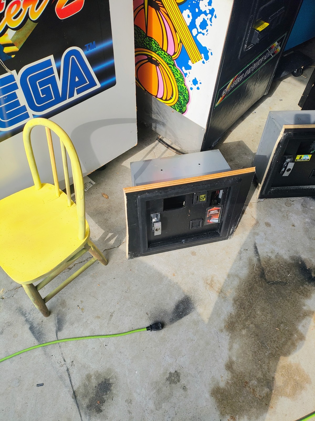 1 golden tee live arcade game coin&bill acceptor coin door vault complete