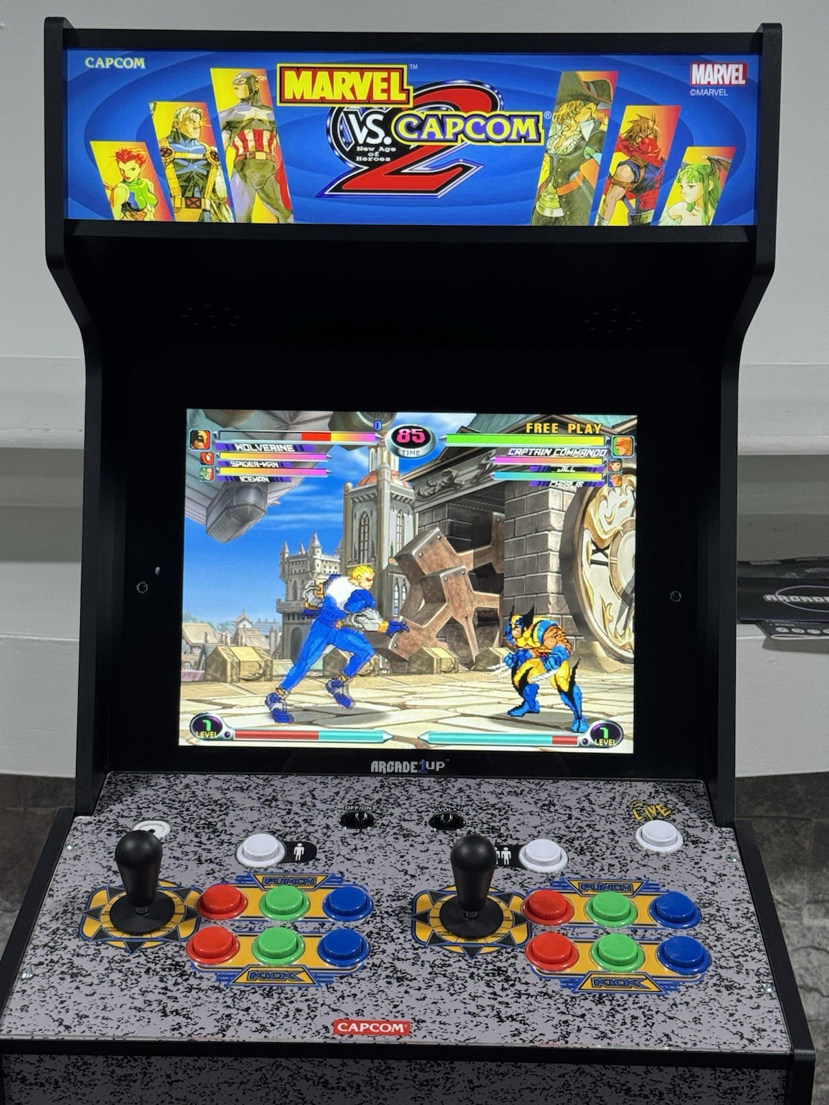Marvel vs Capcom 2 Arcade1Up Original Release Cabinet