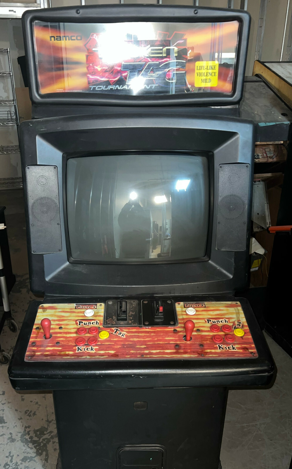 TEKKEN TAG TOURNAMENT ARCADE MACHINE by NAMCO 1999 (Excellent Condition)
