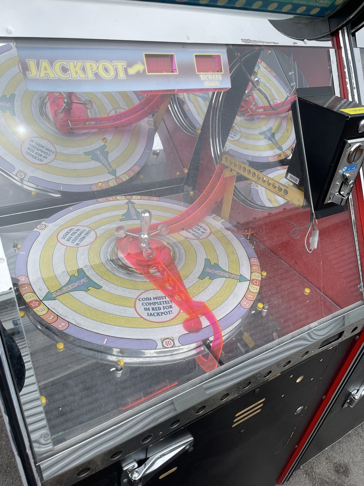 Wheel Deal Arcade Machine Benchmark Games Duo Arcade (For Parts)