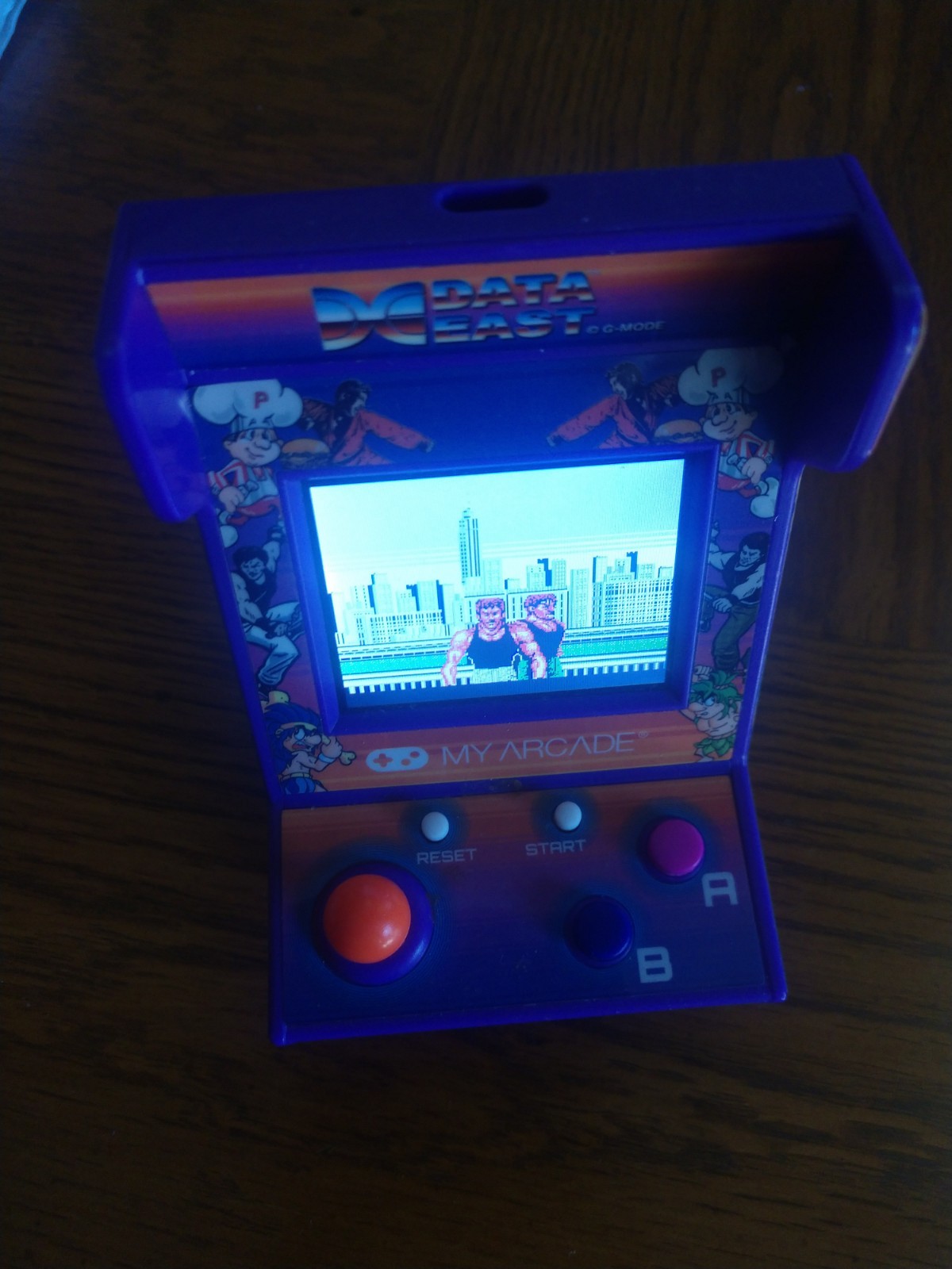 My Arcade Data East Hits Micro Player Playable Mini Retro Arcade Machine Cabinet