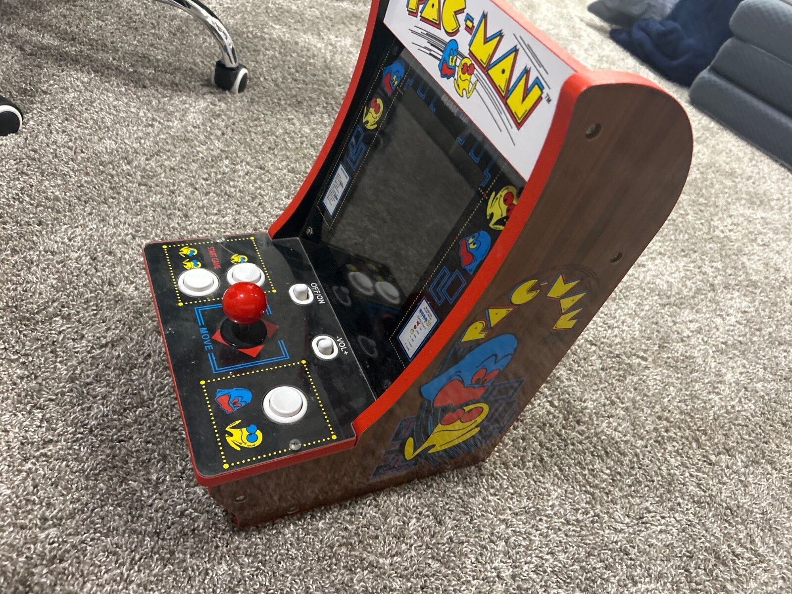 Rare Arcade1Up Pac-Man 2-in-1 Countercade Tabletop Home Arcade Machine Game New