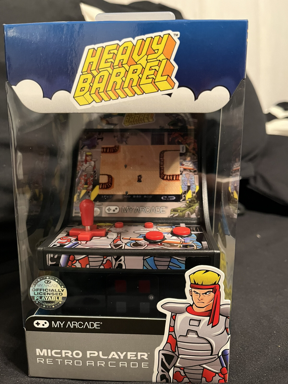 My Arcade DGUNL-3205 Heavy Barrel Micro Player Retro Arcade Machine – 6 Inch [Ne