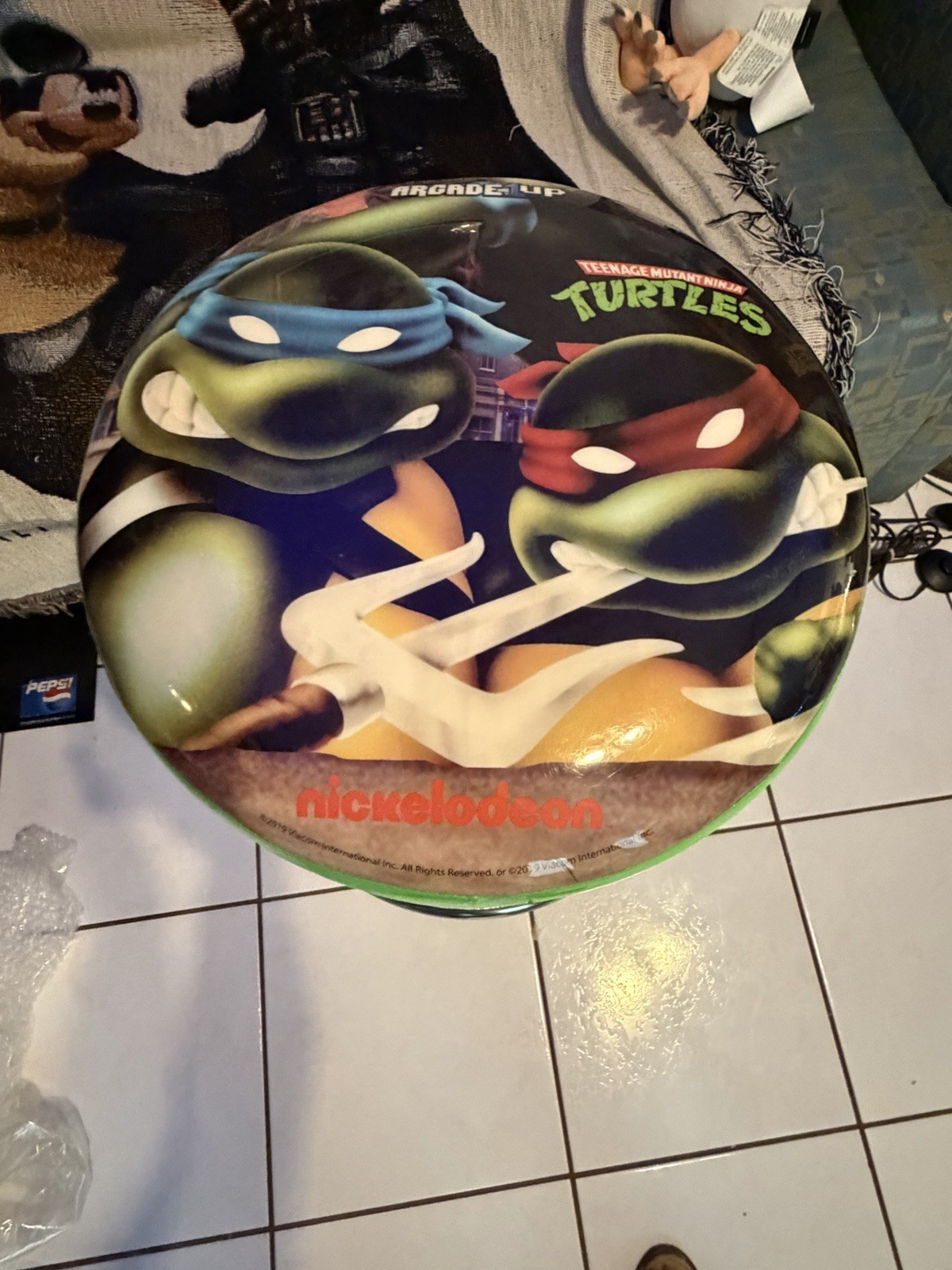 Arcade1UP Teenage Mutant Ninja Turtles TMNT Arcade Stool