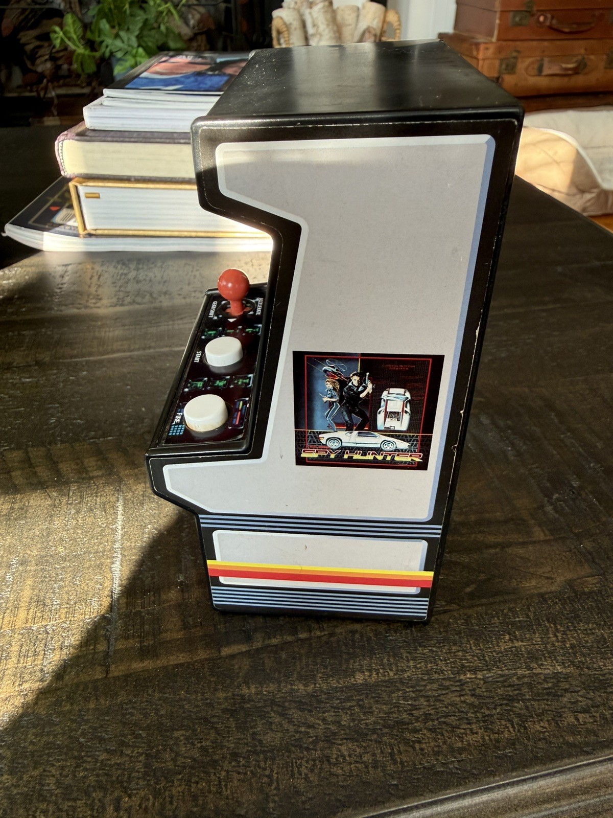 Spy Hunter Retro Mini Arcade Game by Basic Fun Inc Tested Working Video