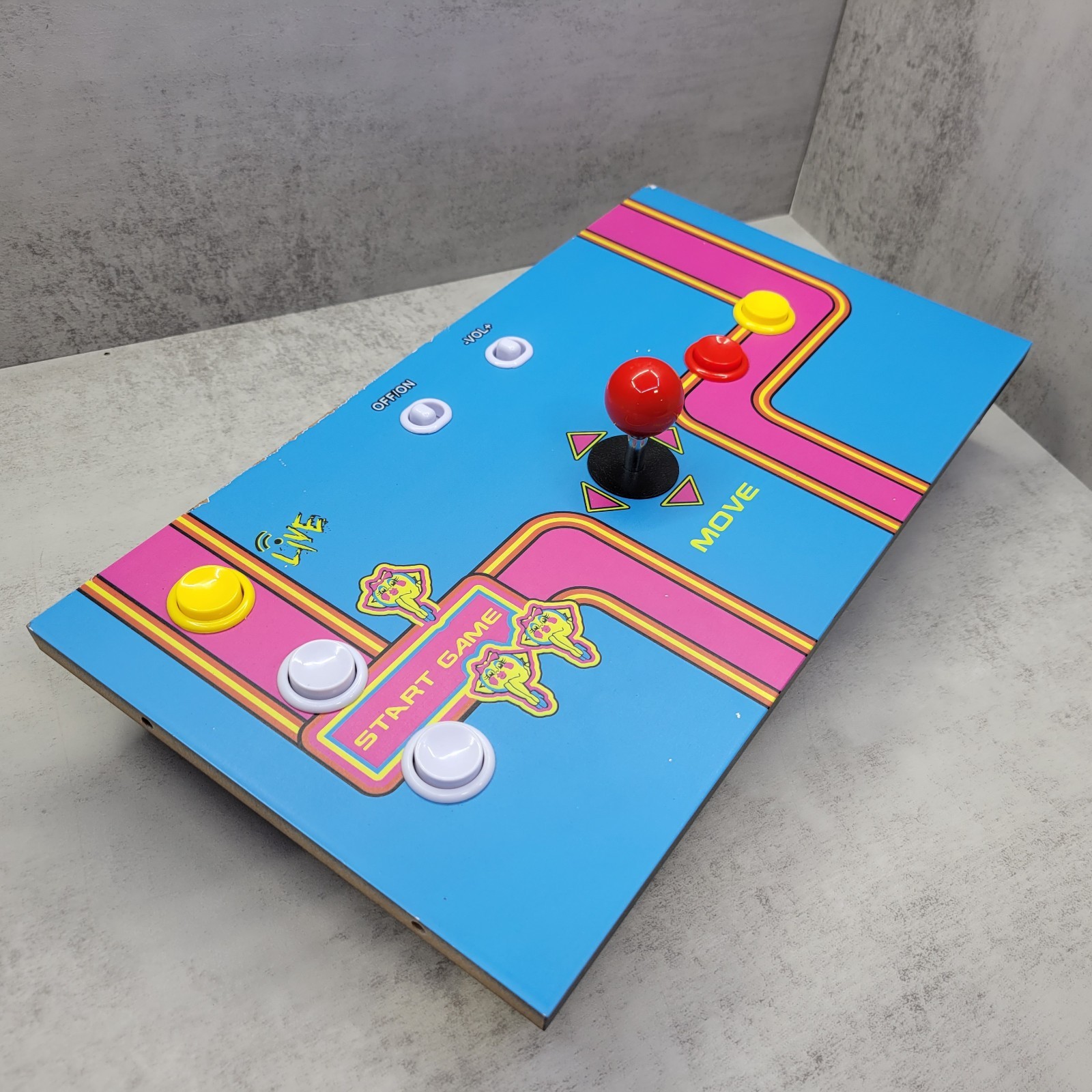 Arcade1Up Ms. Pac-Man Classic SE Control Deck Only (Part C) OEM Replacement™